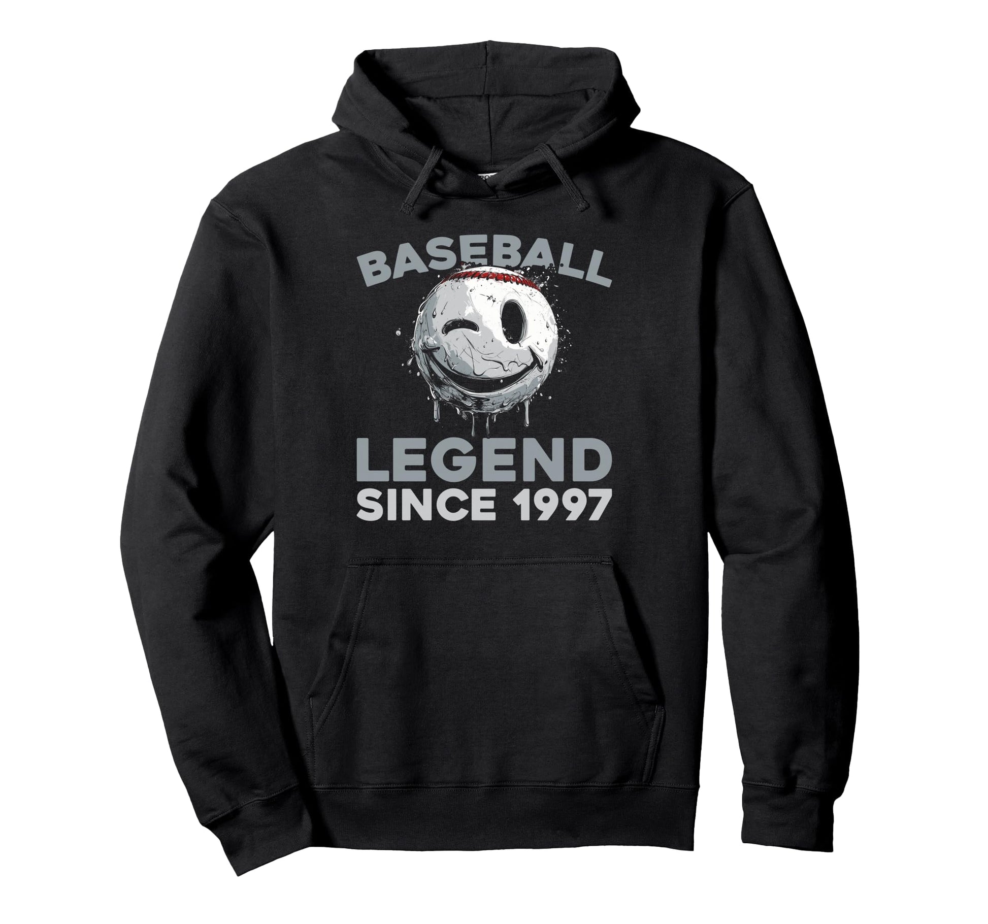 Born 1997 Baseballer Baseball Team Hoodie - Aesthetic Graphic Men Women - T-Shirt, Sweatshirt, Hoodie