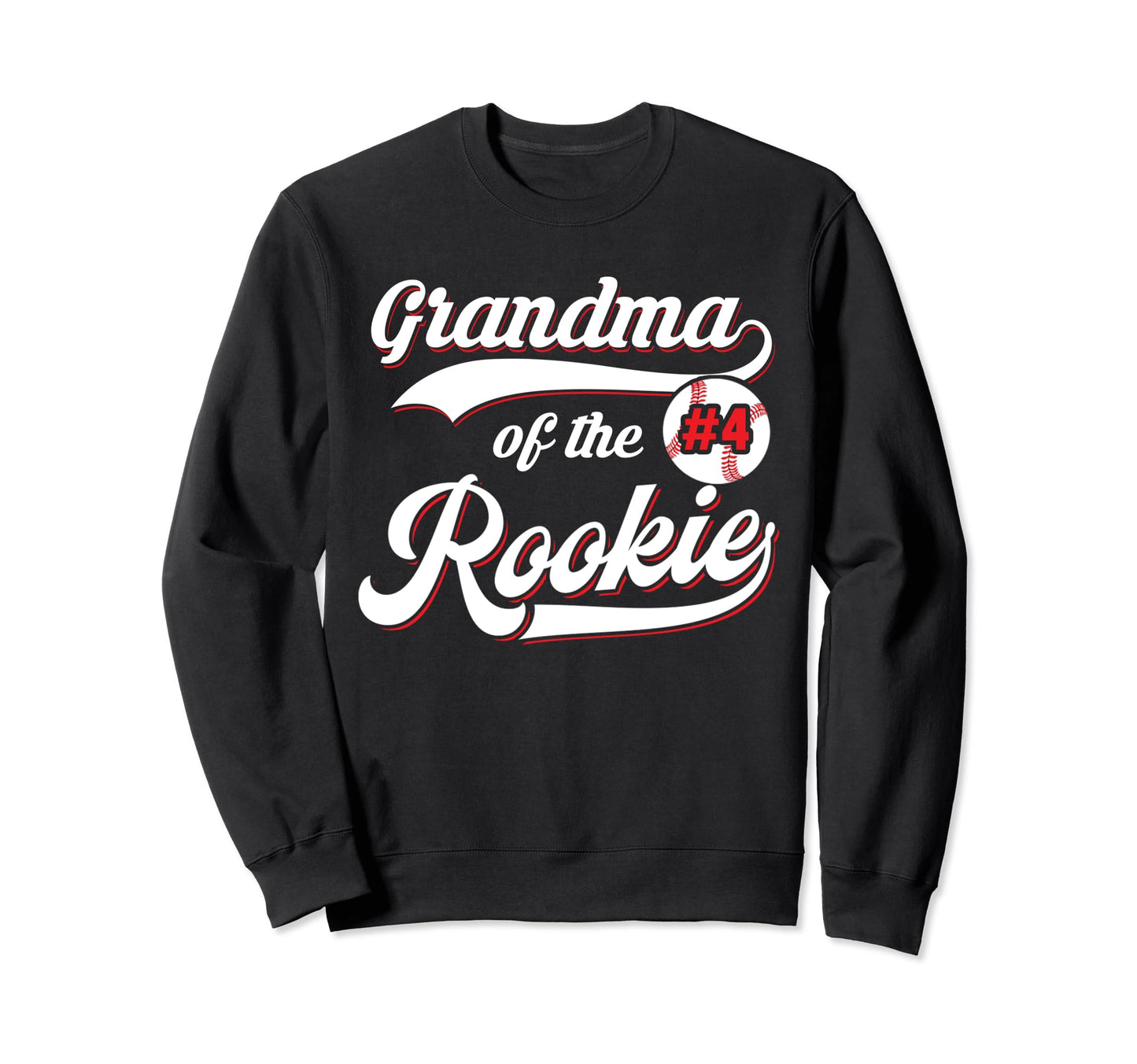 Grandma Rookie Matching Family Sweatshirt - Unique Graphic for Adults - T-Shirt, Sweatshirt, Hoodie