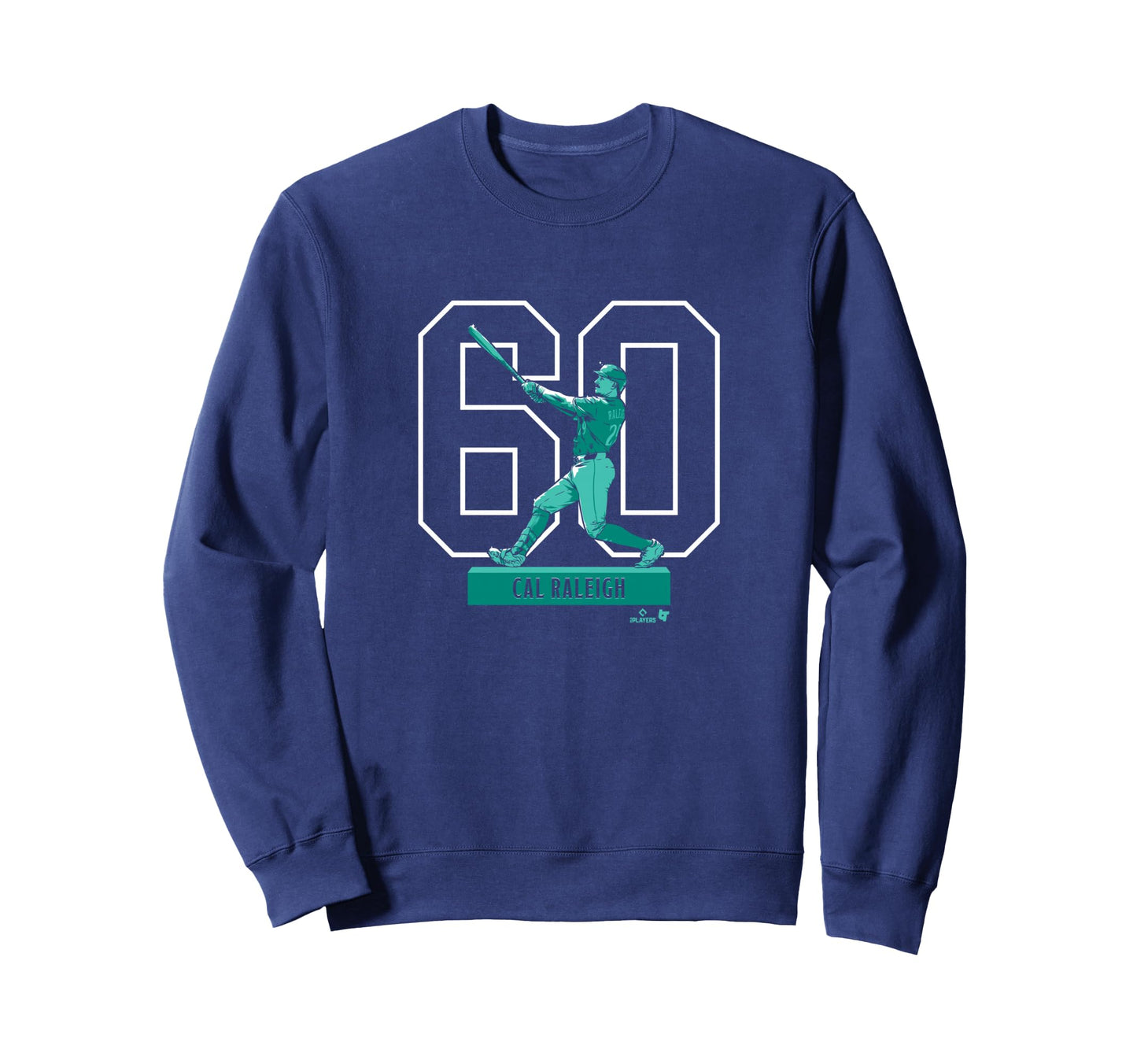 Cal Raleigh Historic Home Run Sweatshirt - Custom Art Print for Adults - T-Shirt, Sweatshirt, Hoodie