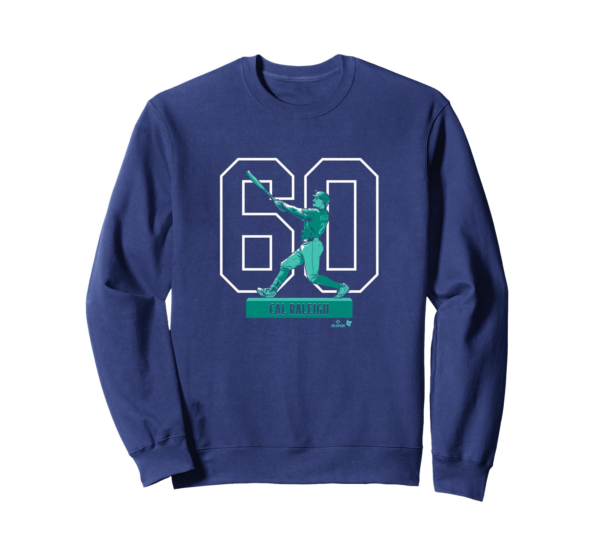 Cal Raleigh Historic Home Run Sweatshirt - Custom Art Print for Adults - T-Shirt, Sweatshirt, Hoodie
