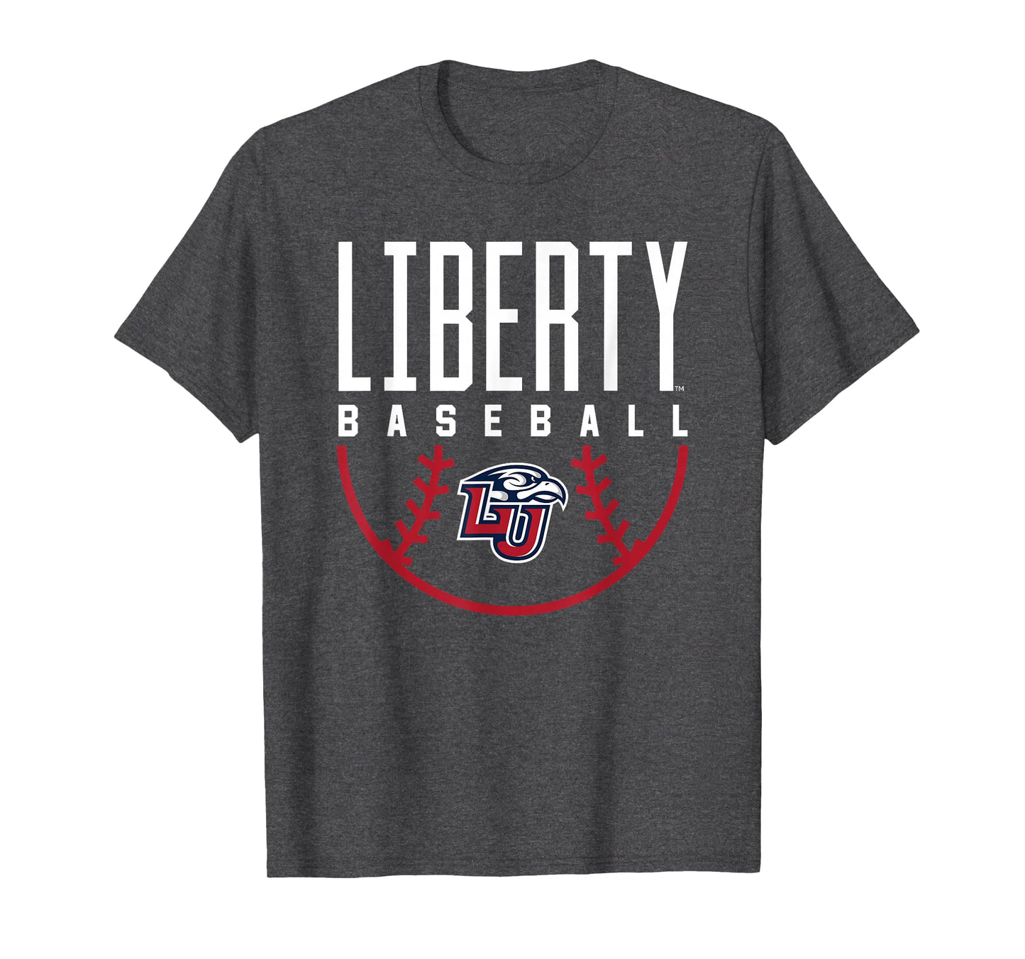 Liberty University Flames Baseball T-Shirt - Fun Novelty Design for Adults - T-Shirt, Sweatshirt, Hoodie