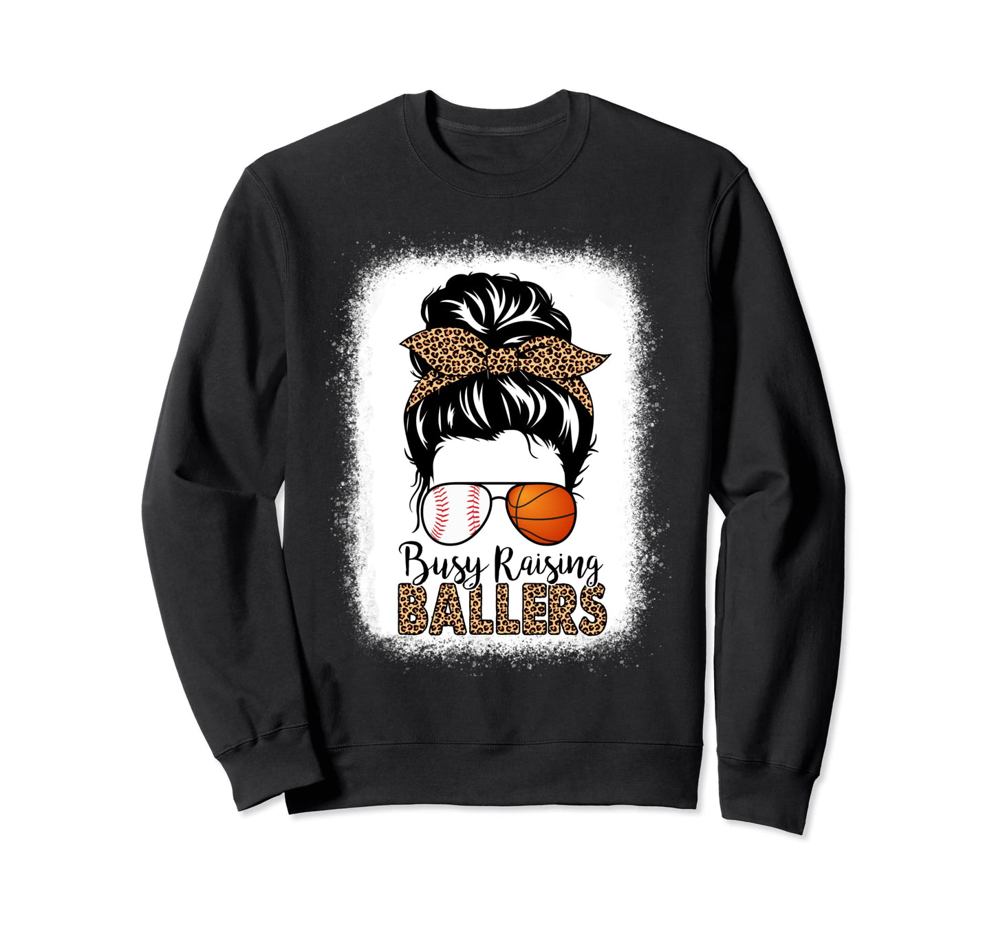 Basketball Baseball Mom Busy Sweatshirt - Streetwear Style for Adults - T-Shirt, Sweatshirt, Hoodie