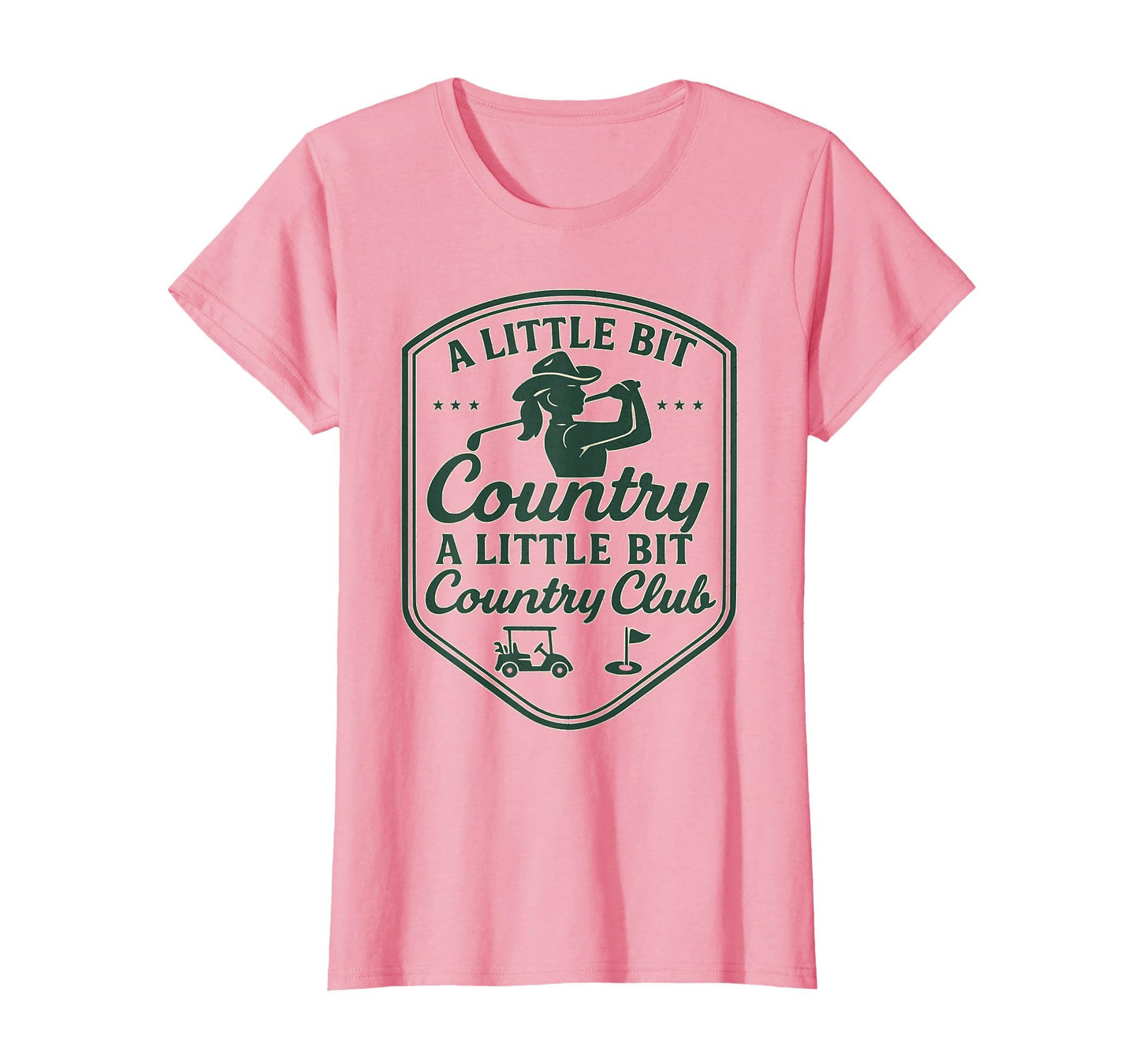 Country Golf Southern Cowgirl Golfing T-Shirt - Graphic Print for Adults - T-Shirt, Sweatshirt, Hoodie