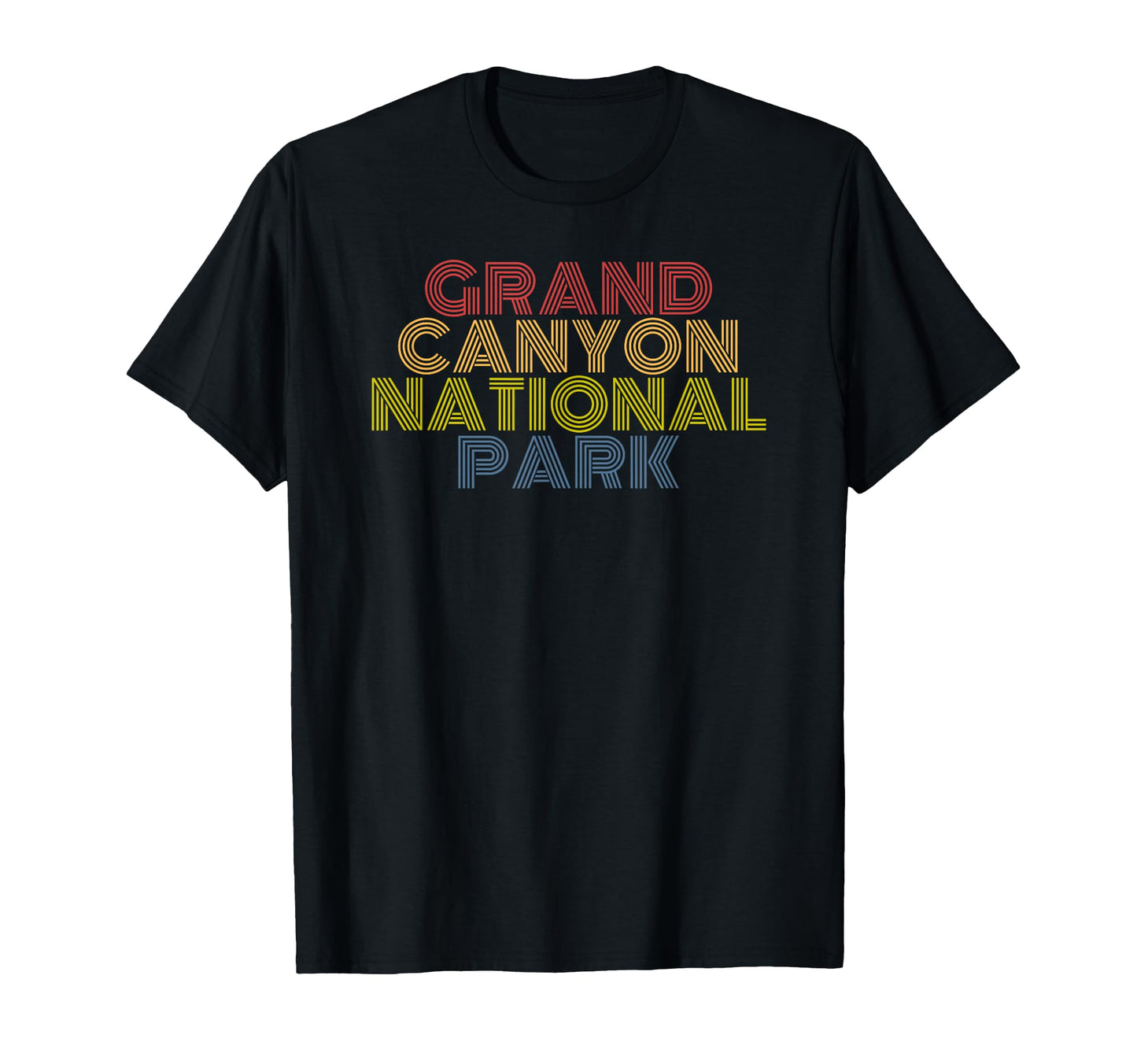 Grand Canyon National Park 70S T-Shirt - Novelty Apparel Men Women - T-Shirt, Sweatshirt, Hoodie