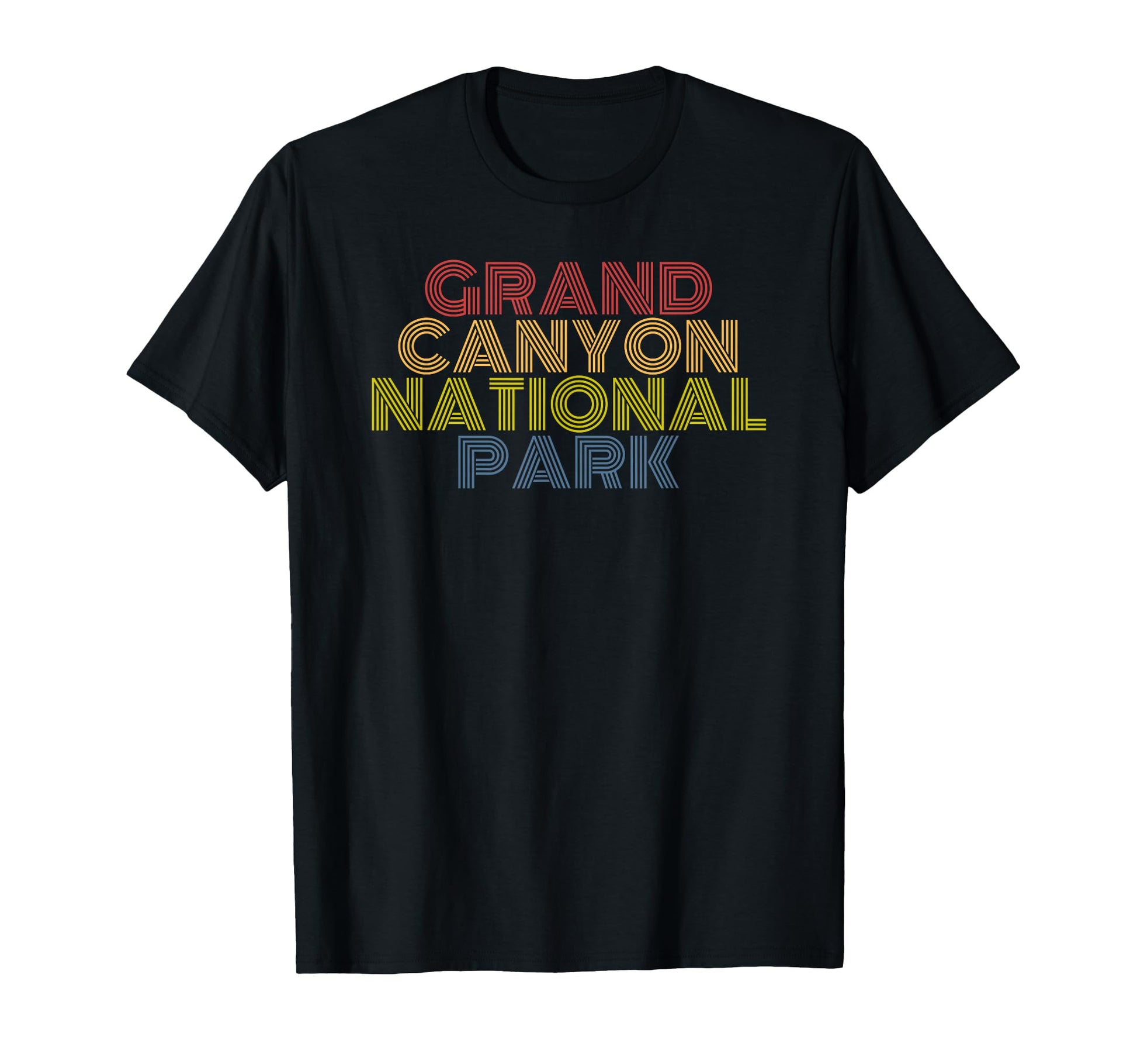 Grand Canyon National Park 70S T-Shirt - Novelty Apparel Men Women - T-Shirt, Sweatshirt, Hoodie