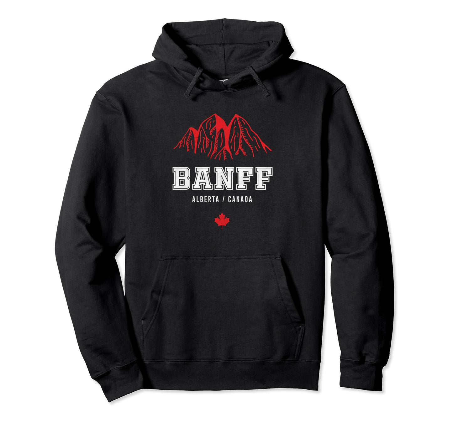 Banff National Park Alberta Canada Hoodie - Fun Novelty Design for Adults - T-Shirt, Sweatshirt, Hoodie