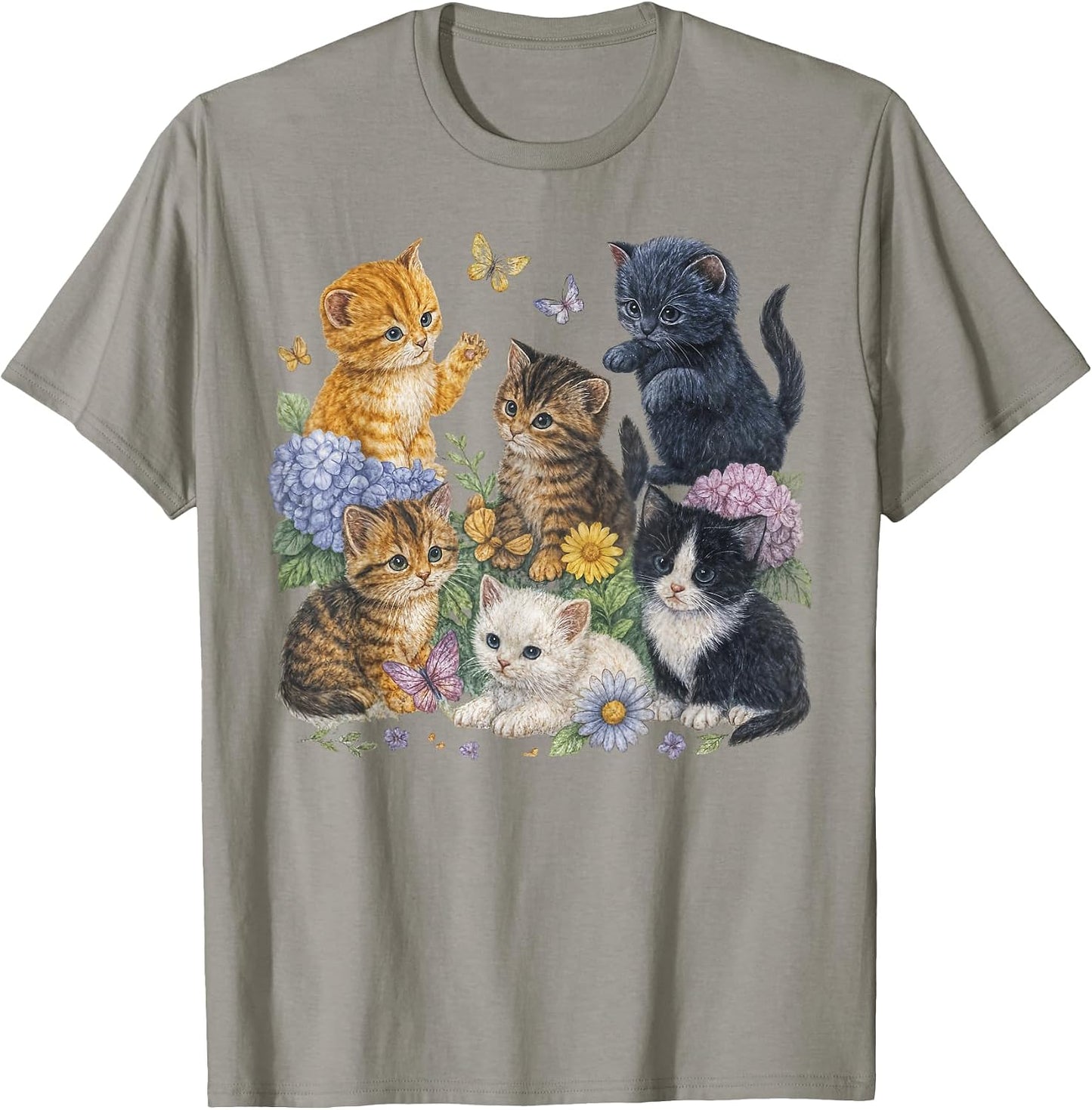 Cute and Funny Cat Apparel - Adult & Kids T-Shirts, Sweatshirts & Hoodies apparel design preview 1
