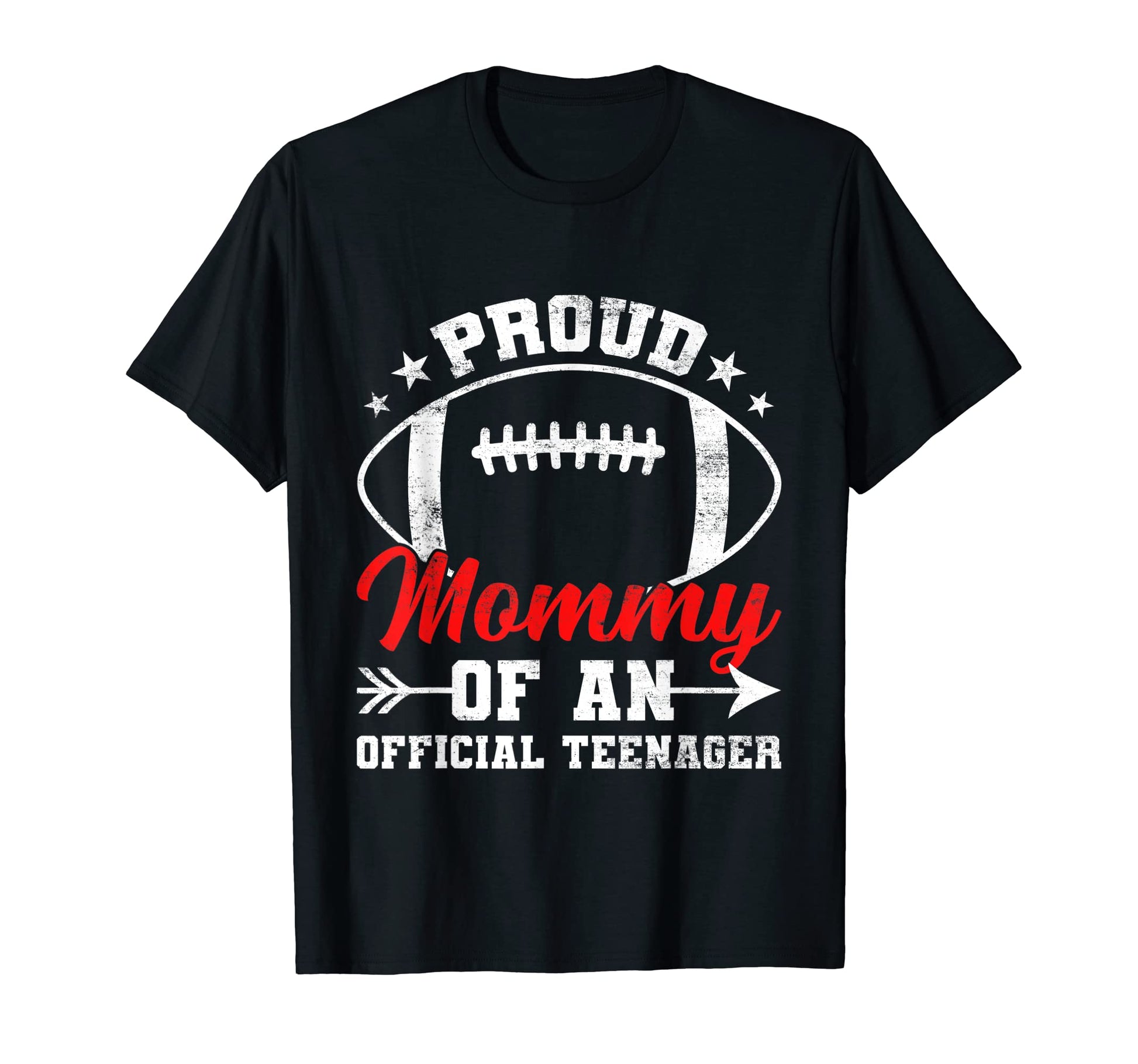 Proud Mommy Teenager Baseball 13Th T-Shirt - Unique Graphic Men Women - T-Shirt, Sweatshirt, Hoodie