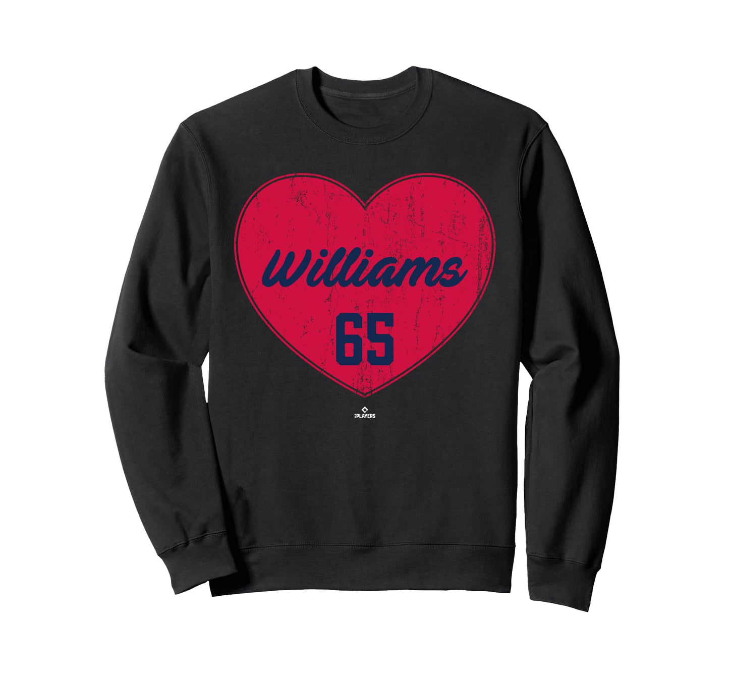 Distressed Heart Luke Williams Sweatshirt - Custom Art Print Unisex - T-Shirt, Sweatshirt, Hoodie