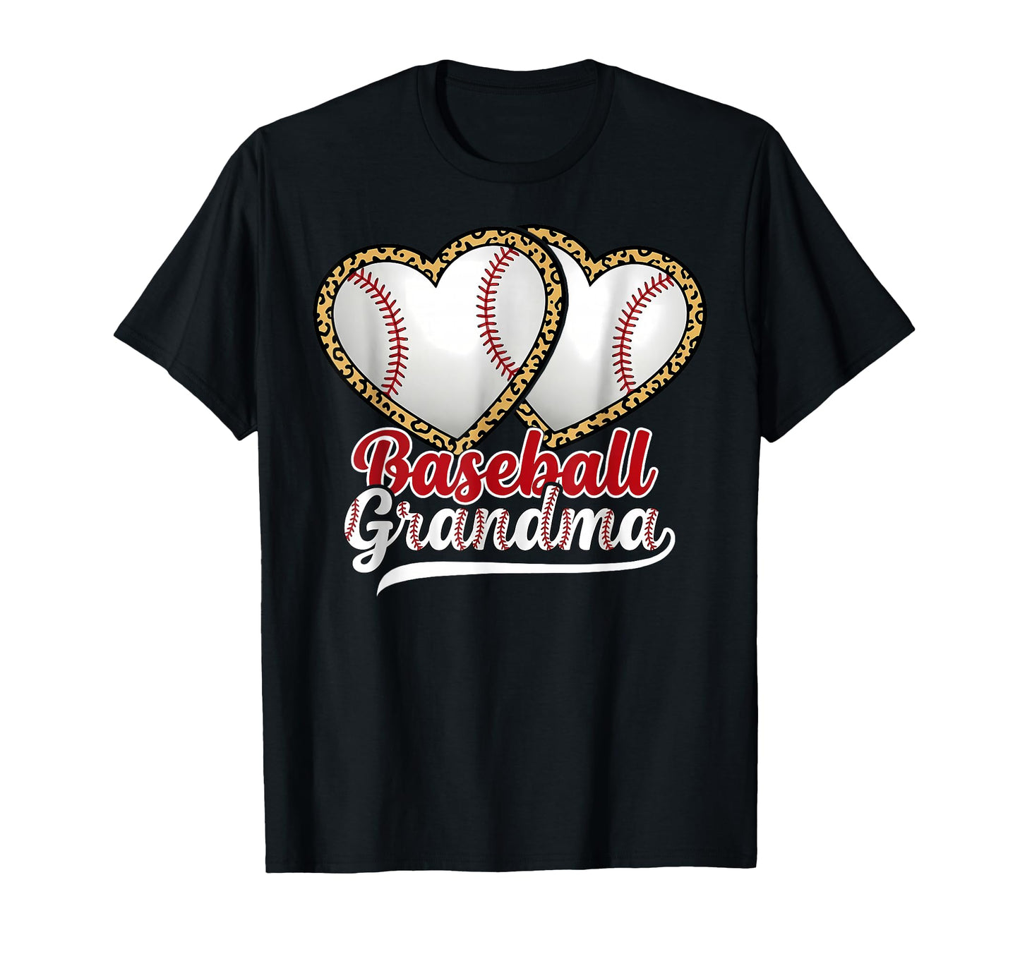 Baseball Gigi Leopard Heart Proud T-Shirt - Fun Novelty Design Men Women - T-Shirt, Sweatshirt, Hoodie