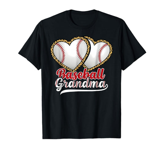 Baseball Gigi Leopard Heart Proud T-Shirt - Fun Novelty Design Men Women - T-Shirt, Sweatshirt, Hoodie
