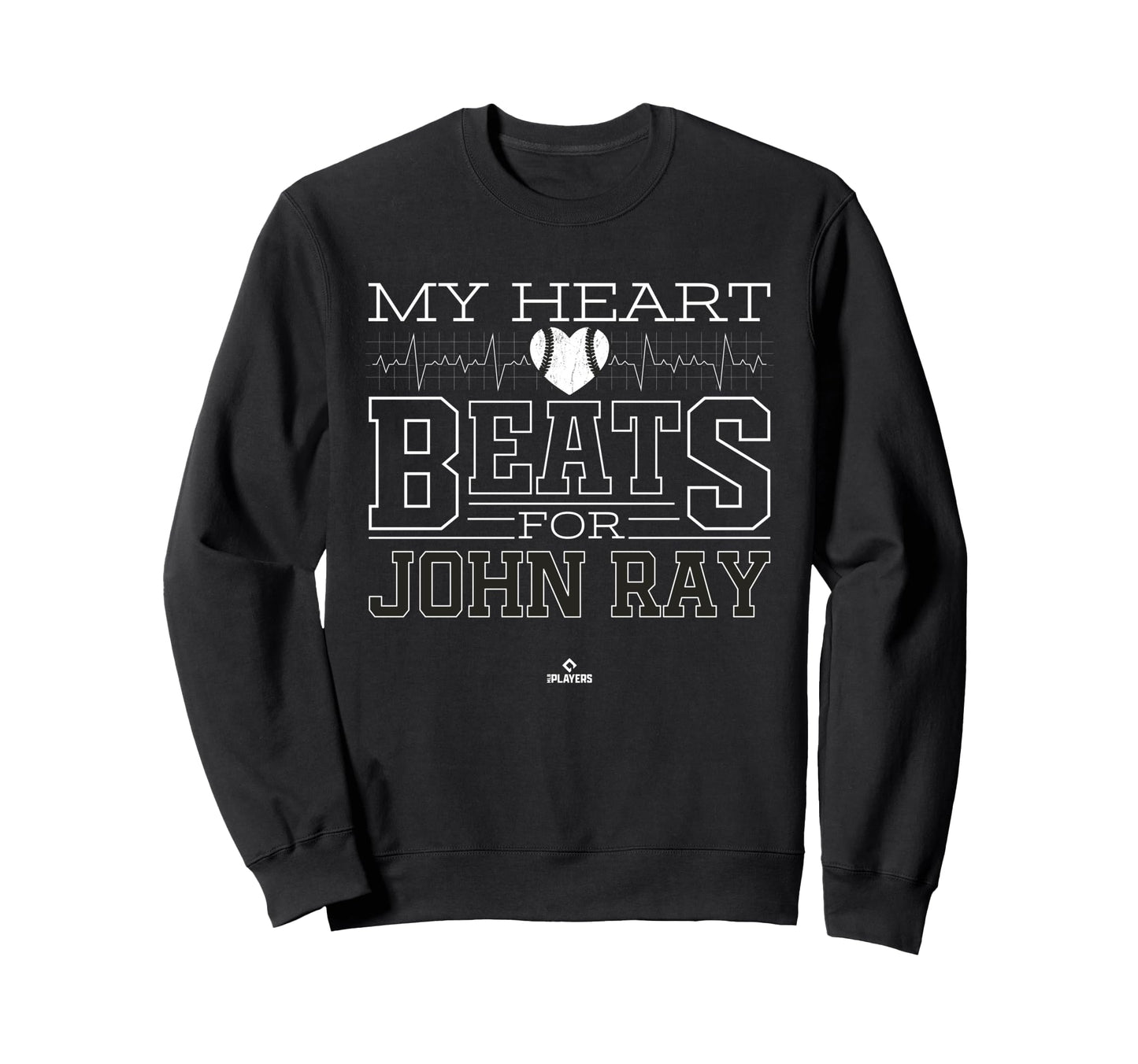 My Heart Beats John Ray Prospect Sweatshirt - Trendy Graphic Unisex - T-Shirt, Sweatshirt, Hoodie