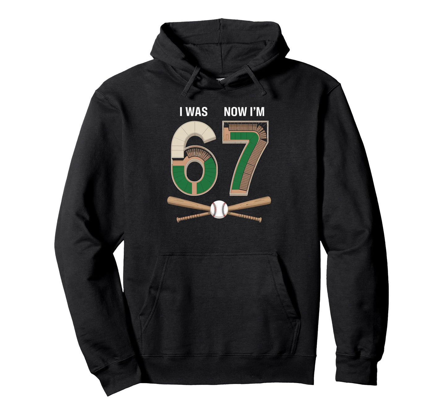 Turning Seven Is Huge Home Run Every Hoodie - Minimalist Print for Adults - T-Shirt, Sweatshirt, Hoodie