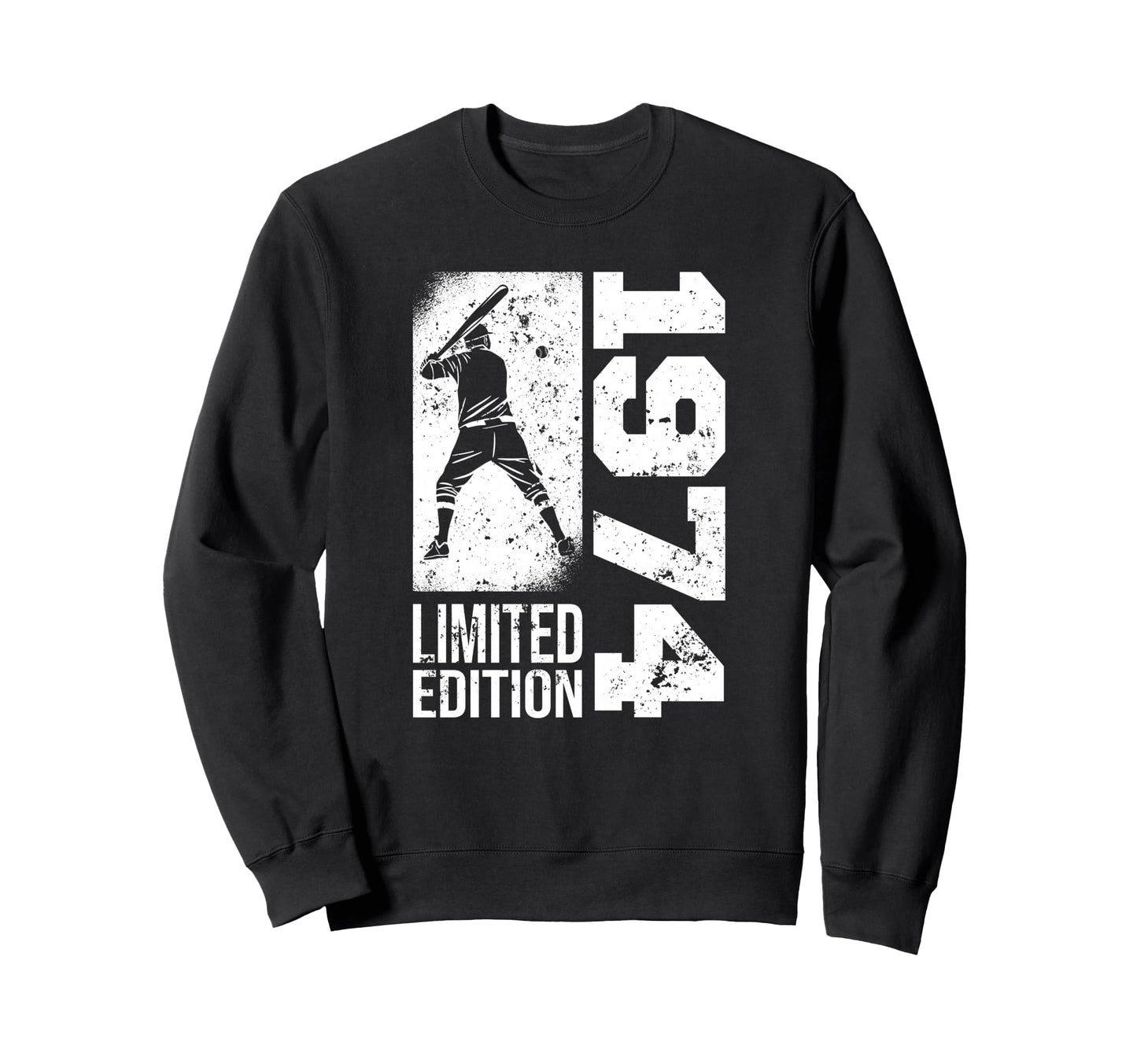 Baseball Player Born 1974 Sweatshirt - Streetwear Style for Adults - T-Shirt, Sweatshirt, Hoodie