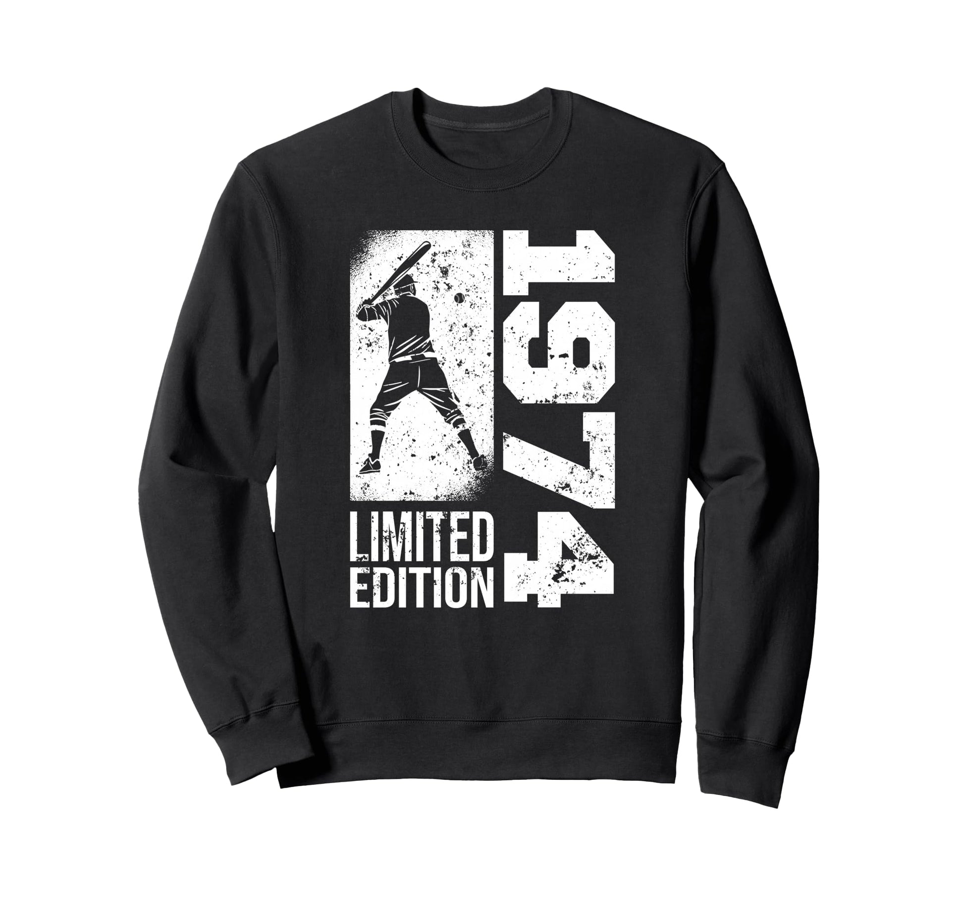 Baseball Player Born 1974 Sweatshirt - Streetwear Style for Adults - T-Shirt, Sweatshirt, Hoodie