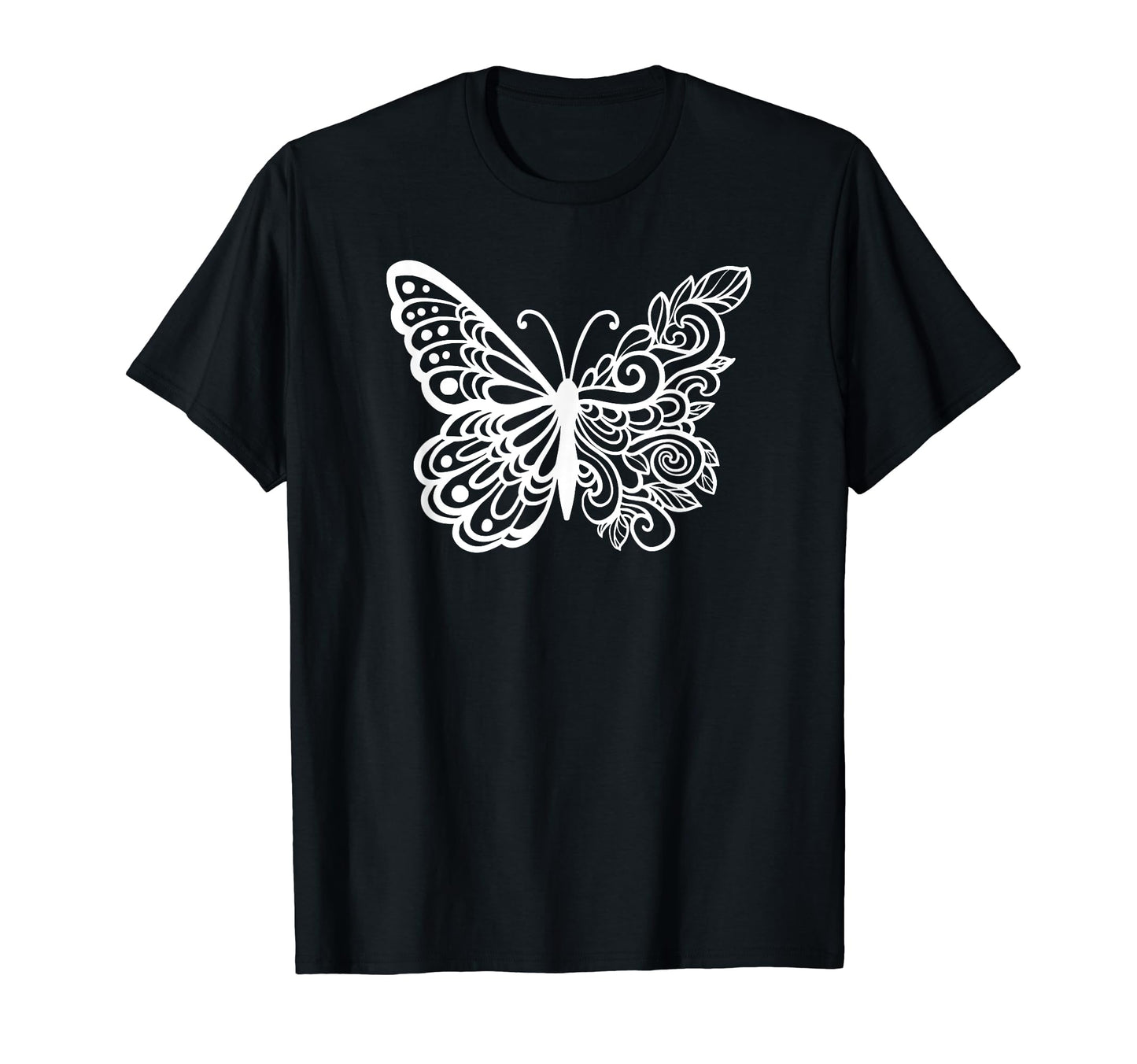 Butterfly Grunge Fairycore Aesthetic T-Shirt - Custom Art Print for Adults - T-Shirt, Sweatshirt, Hoodie
