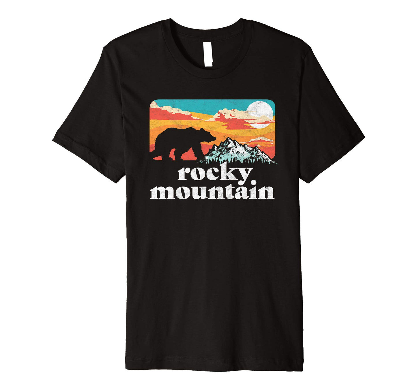 Rocky Mountain National Park Bear T-Shirt - Streetwear Style Men Women - T-Shirt, Sweatshirt, Hoodie