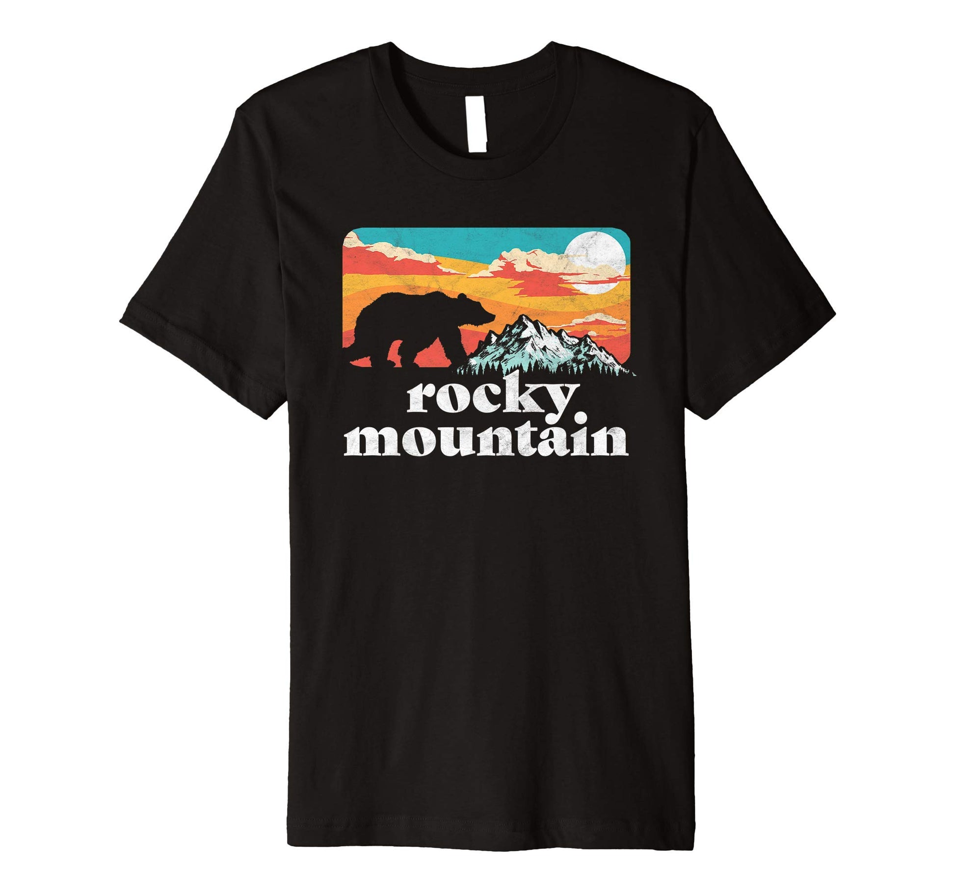 Rocky Mountain National Park Bear T-Shirt - Streetwear Style Men Women - T-Shirt, Sweatshirt, Hoodie