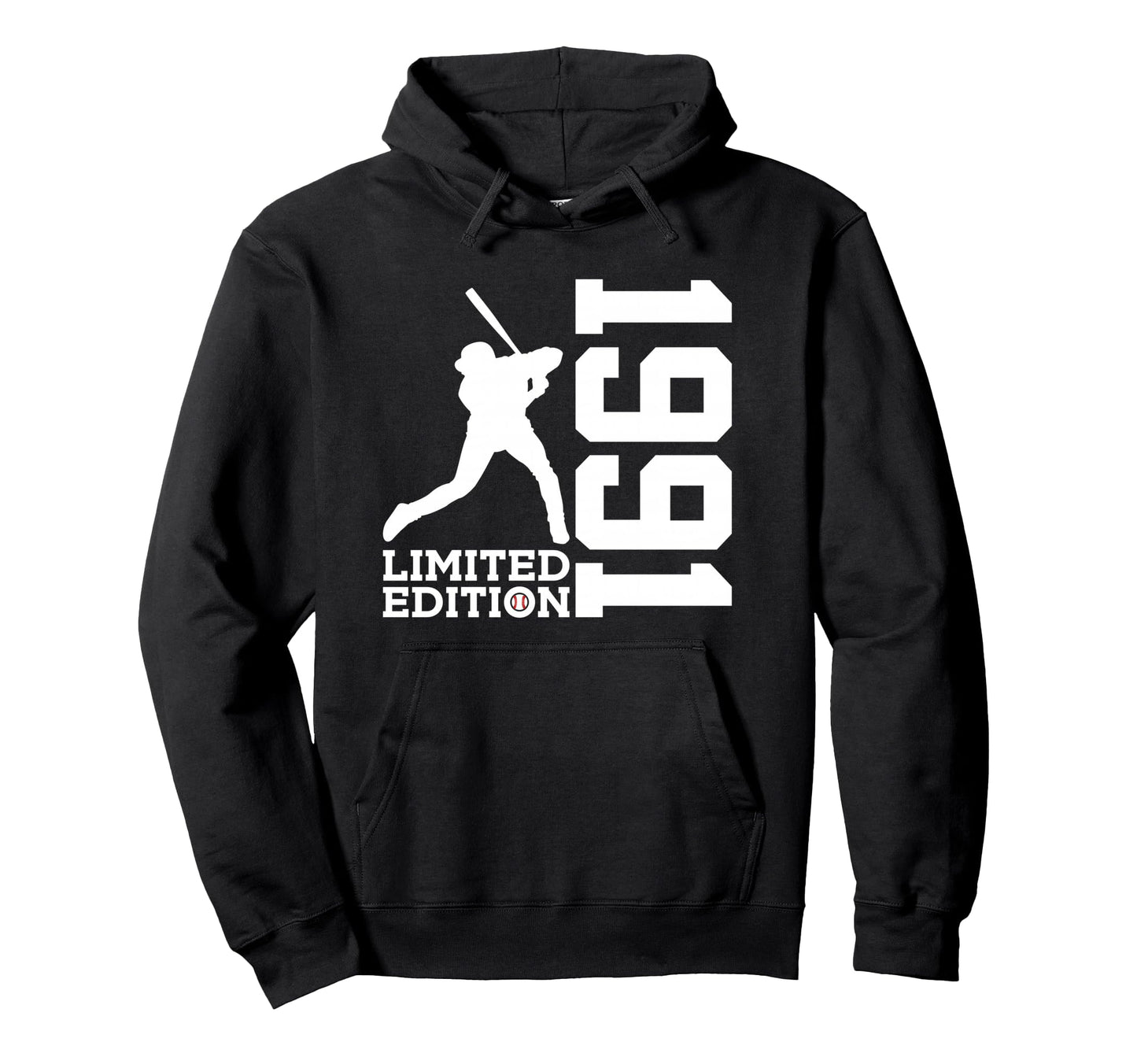 35Th Birthday Baseball 1991 Hoodie - Streetwear Style for Adults - T-Shirt, Sweatshirt, Hoodie