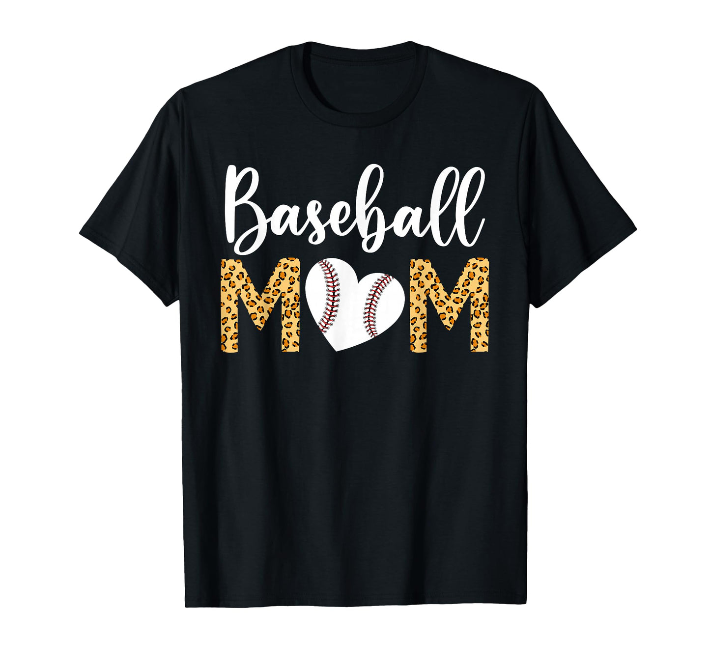 Baseball Mom Mothers Day Leopard T-Shirt - Streetwear Style Men Women - T-Shirt, Sweatshirt, Hoodie
