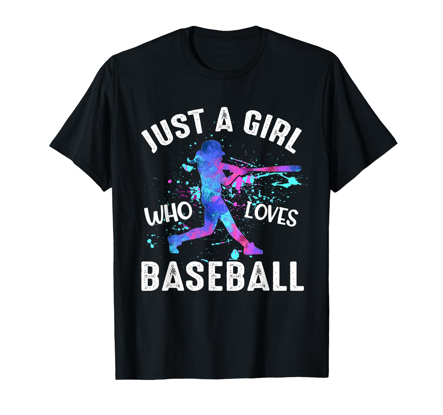 Baseball Lover Just Who Loves T-Shirt - Minimalist Print for Adults - T-Shirt, Sweatshirt, Hoodie