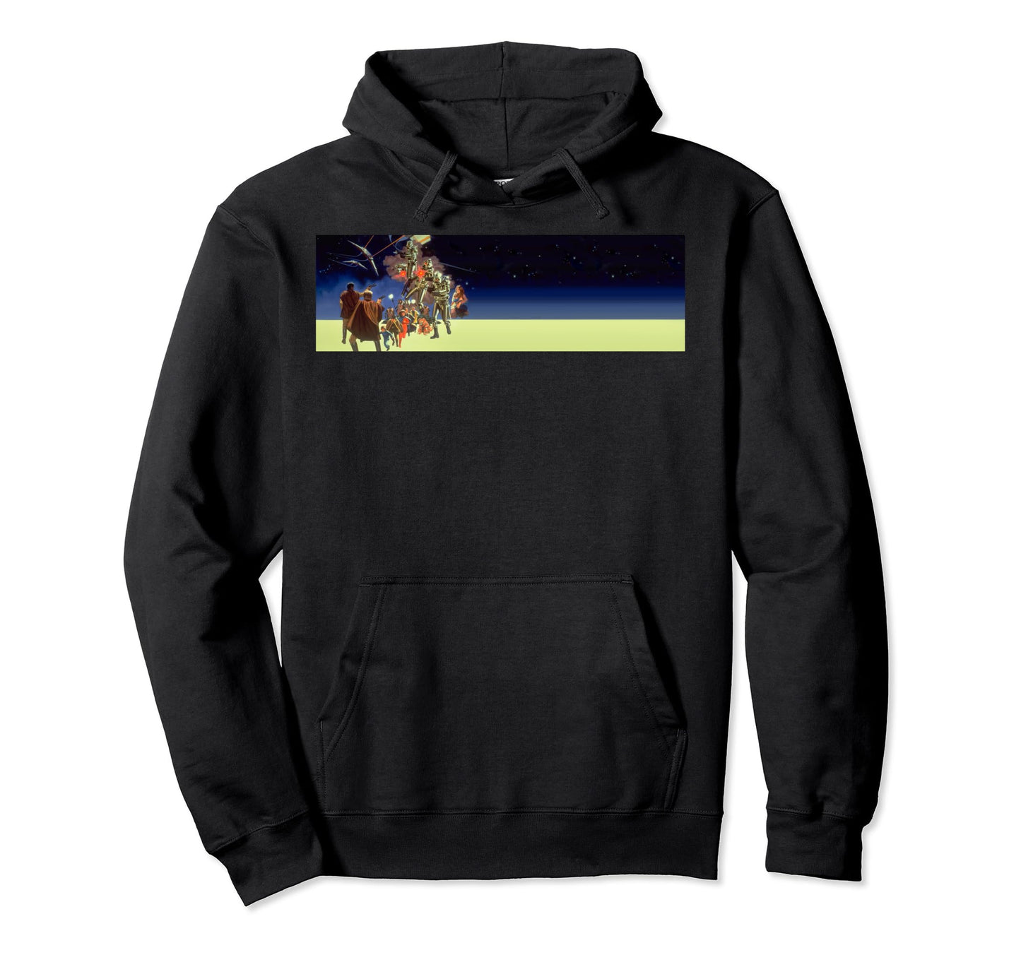 Battlestar Galactica Stripe Hoodie - Unique Graphic for Adults - T-Shirt, Sweatshirt, Hoodie