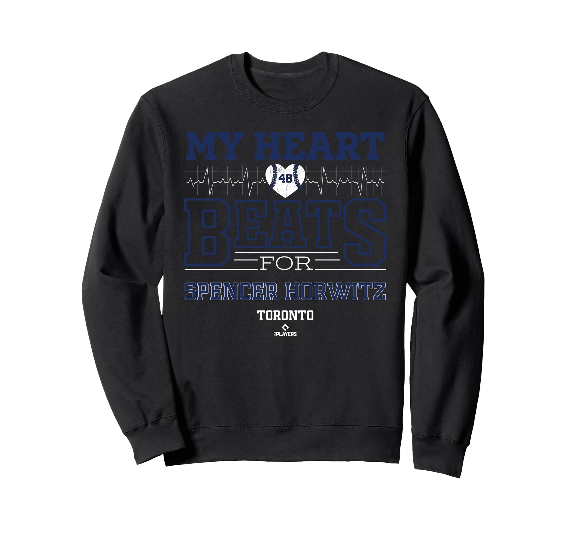 My Heart Beats Spencer Horwitz Sweatshirt - Trendy Graphic for Adults - T-Shirt, Sweatshirt, Hoodie