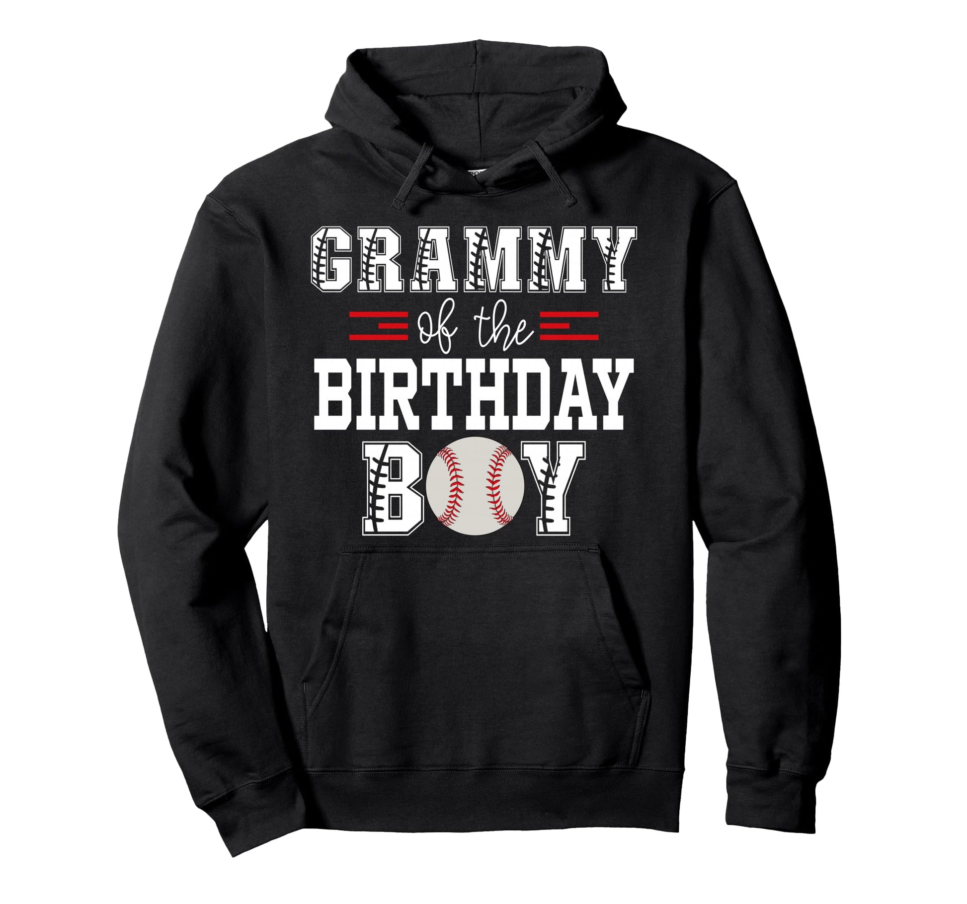 Grammy Birthday Baseball Lover First Hoodie - Streetwear Style Men Women - T-Shirt, Sweatshirt, Hoodie