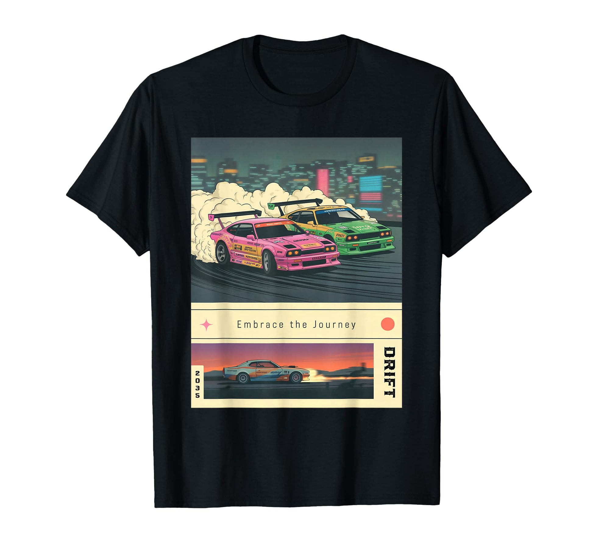 Jdm Drift Cars Street Racing T-Shirt - Novelty Apparel Men Women - T-Shirt, Sweatshirt, Hoodie