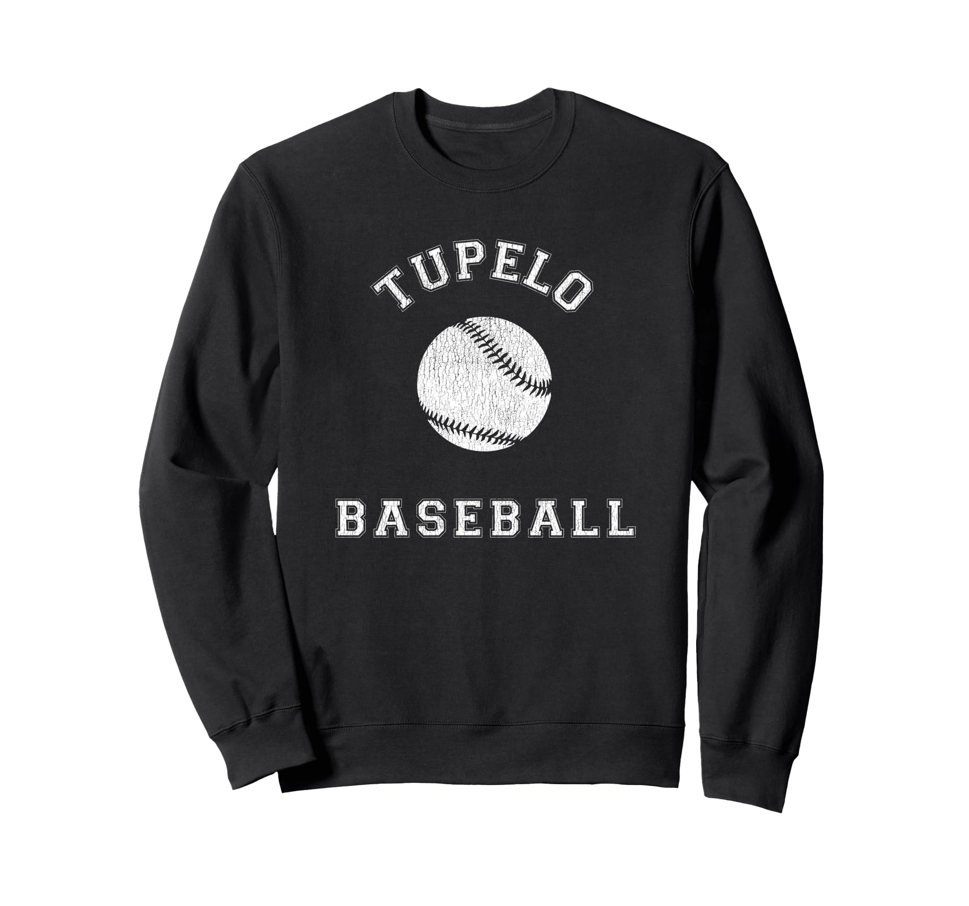 Tupelo Baseball Distressed Sweatshirt - Streetwear Style Men Women - T-Shirt, Sweatshirt, Hoodie