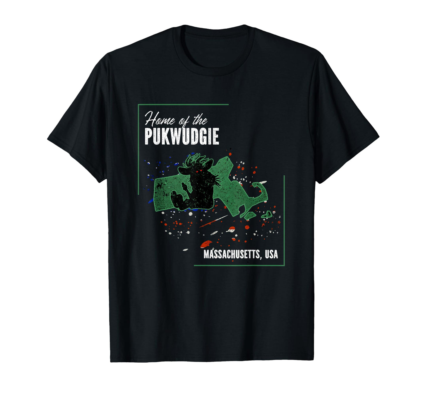 Cryptids Massachusetts Pukwudgie T-Shirt - Trendy Graphic Men Women - T-Shirt, Sweatshirt, Hoodie