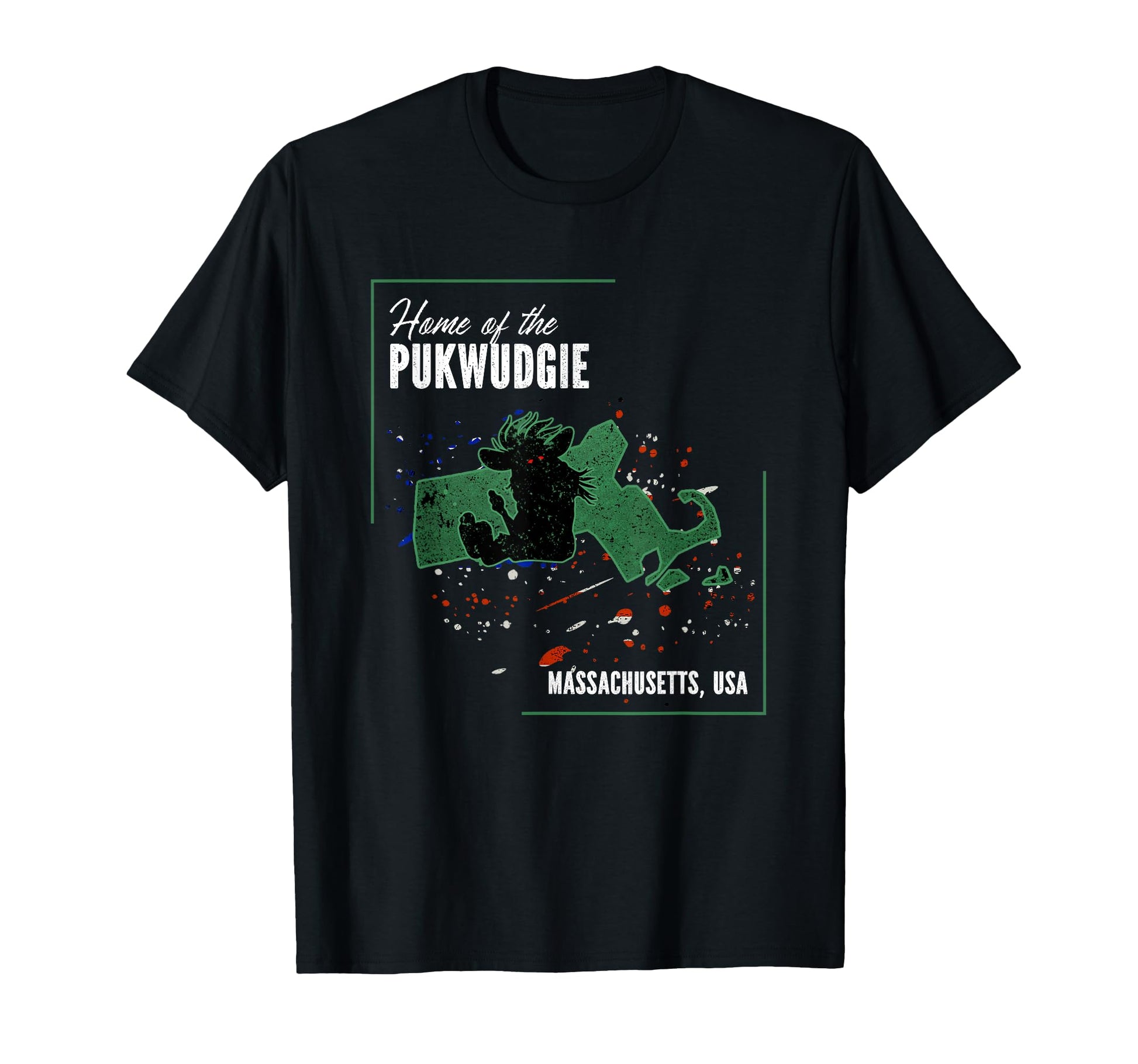 Cryptids Massachusetts Pukwudgie T-Shirt - Trendy Graphic Men Women - T-Shirt, Sweatshirt, Hoodie