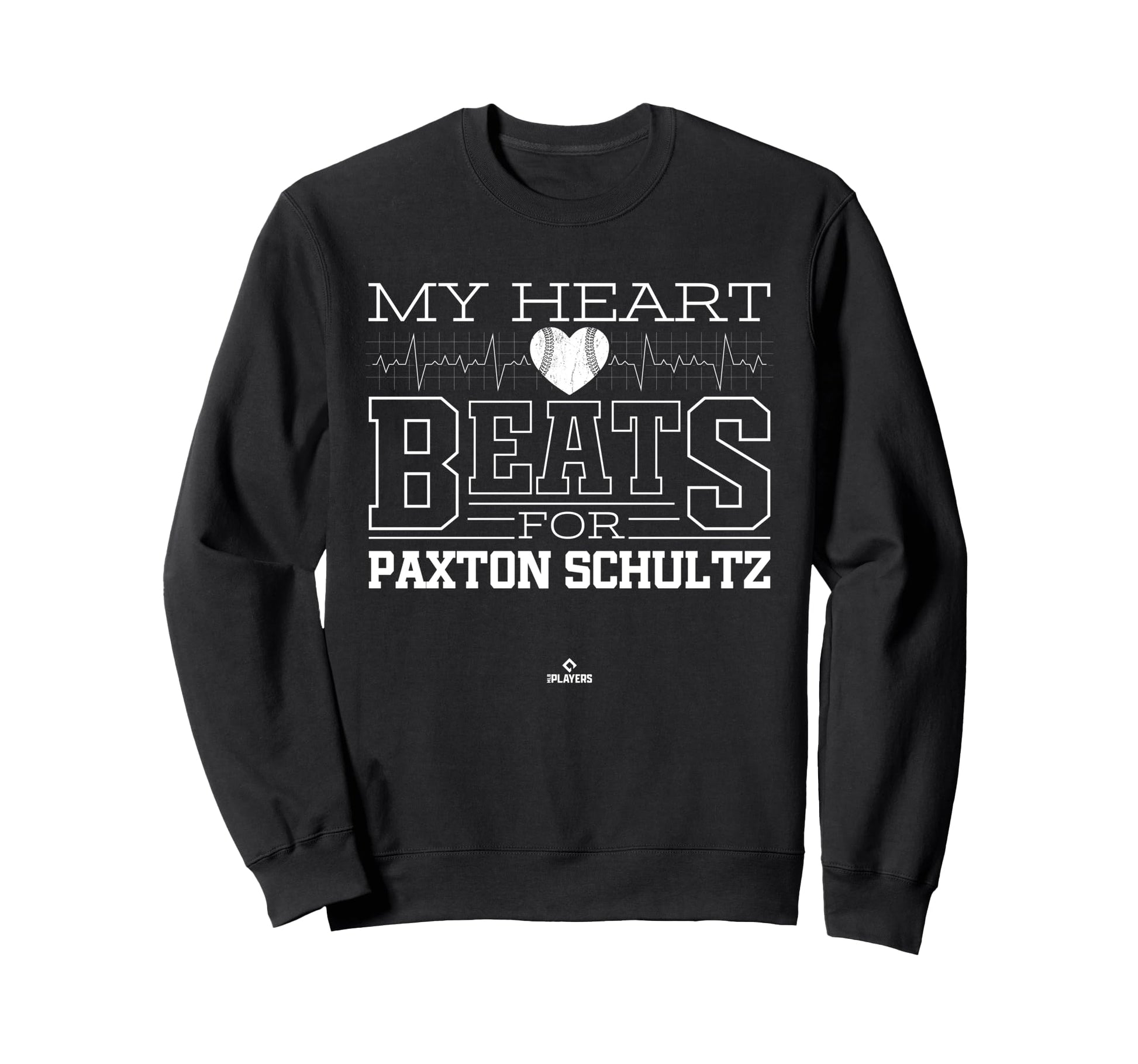 My Heart Beats Paxton Schultz Sweatshirt - Casual Everyday Wear Unisex - T-Shirt, Sweatshirt, Hoodie