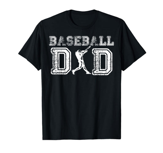 Baseball Dad Funny Fathers Day Gift T-Shirt - Trendy Graphic Men Women - T-Shirt, Sweatshirt, Hoodie