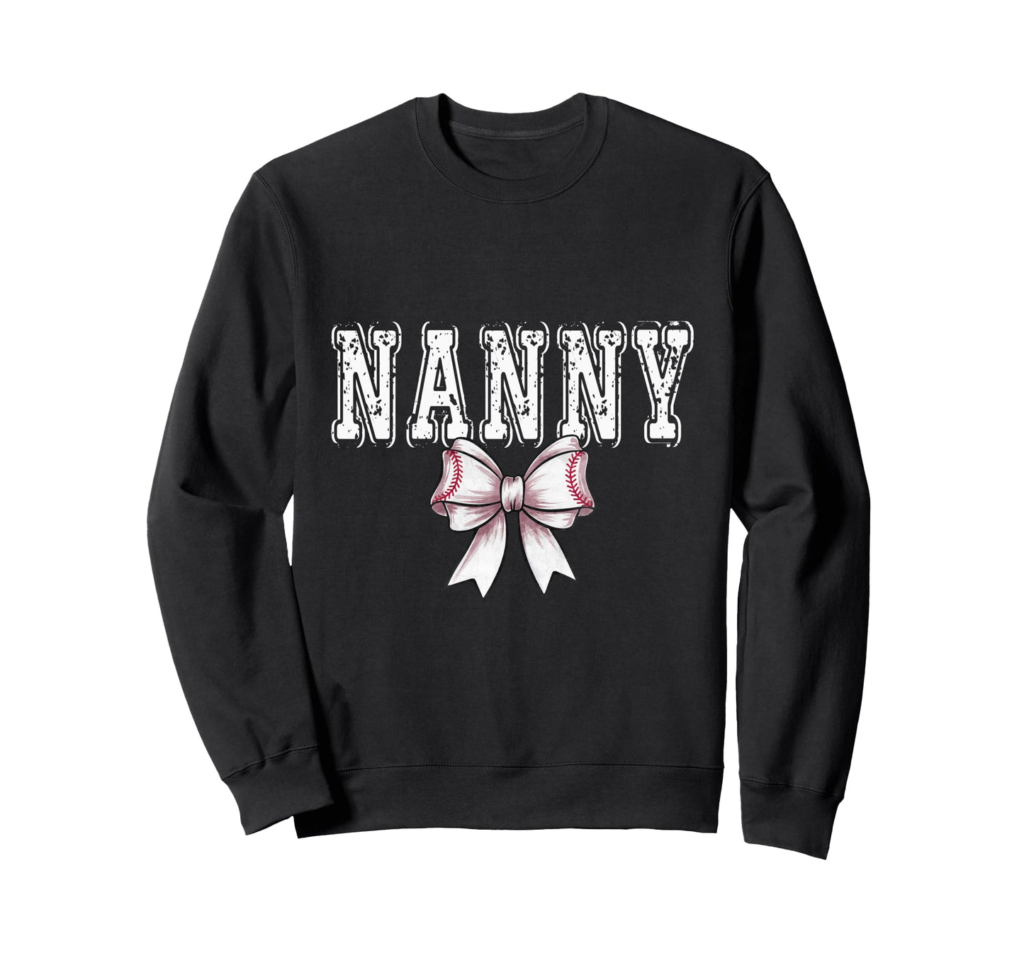 Coquette Baseball Nanny Spirit Sweatshirt - Custom Art Print for Adults - T-Shirt, Sweatshirt, Hoodie