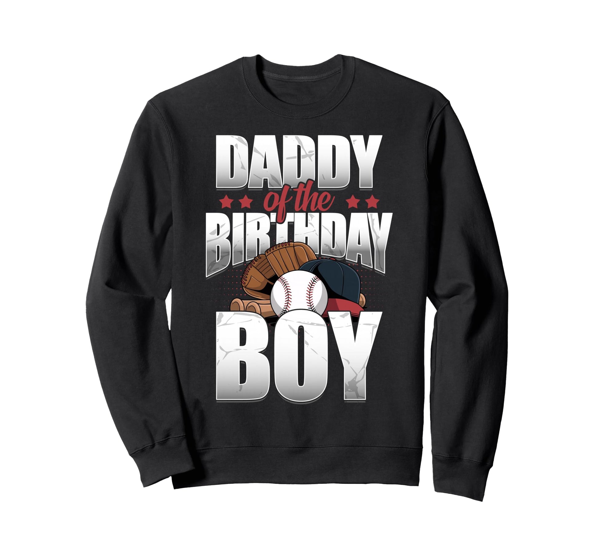Daddy Birthday Matching Baseball Sweatshirt - Casual Everyday Wear Unisex - T-Shirt, Sweatshirt, Hoodie