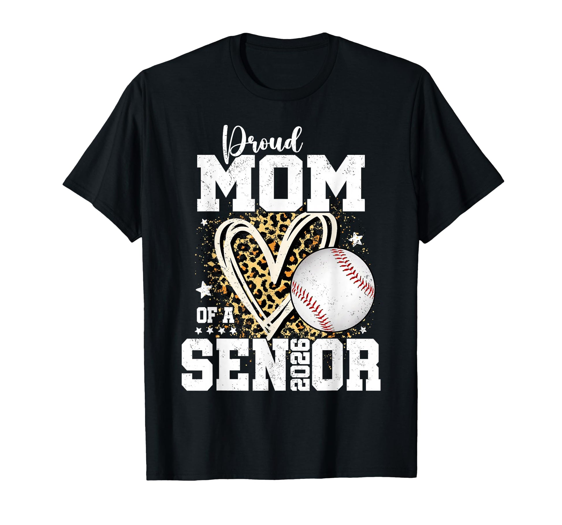 Proud Mom 2026 Senior Baseball T-Shirt - Custom Art Print for Adults - T-Shirt, Sweatshirt, Hoodie