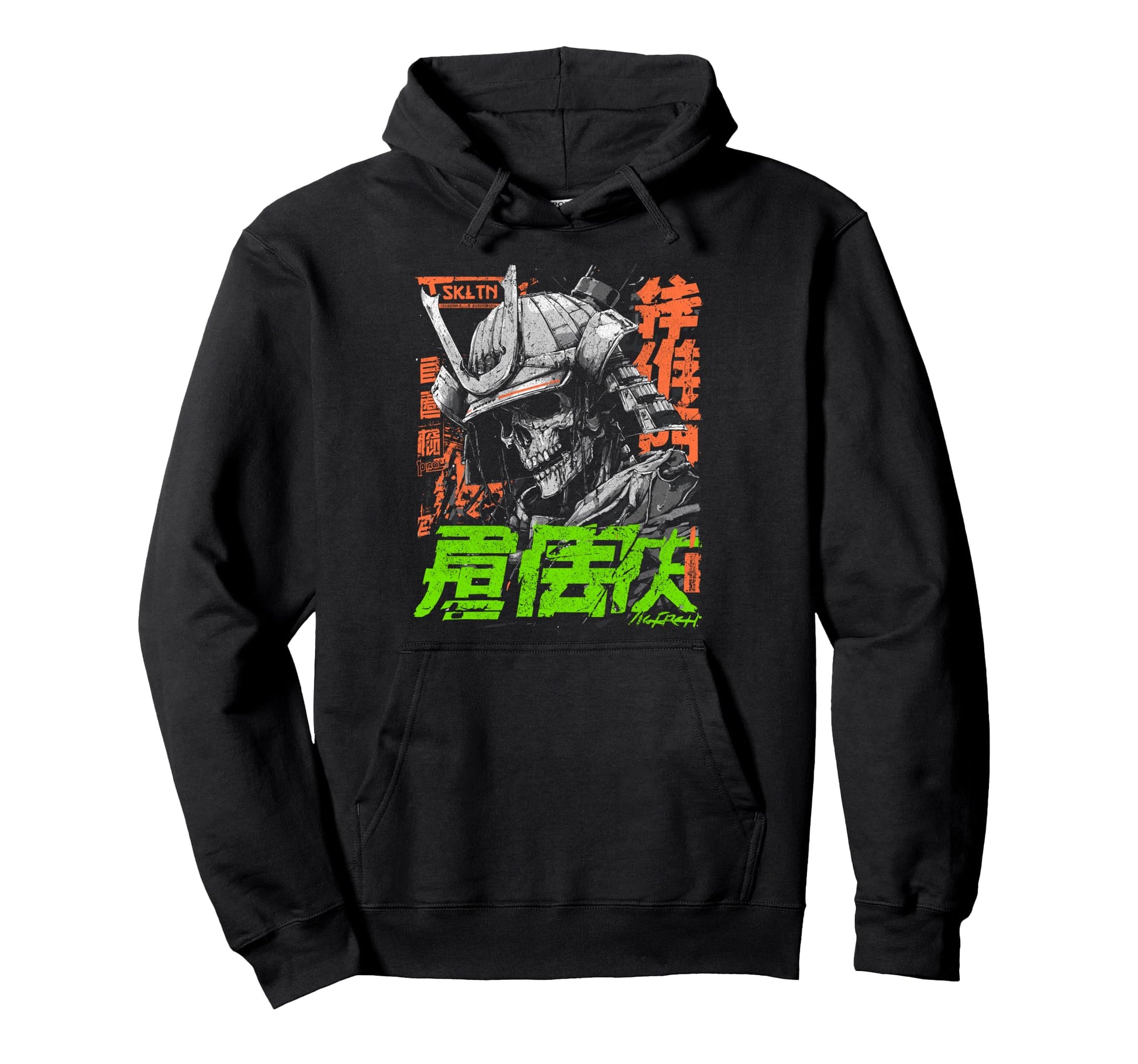 Japanese Streetwear Skeleton Hoodie - Casual Everyday Wear for Adults - T-Shirt, Sweatshirt, Hoodie