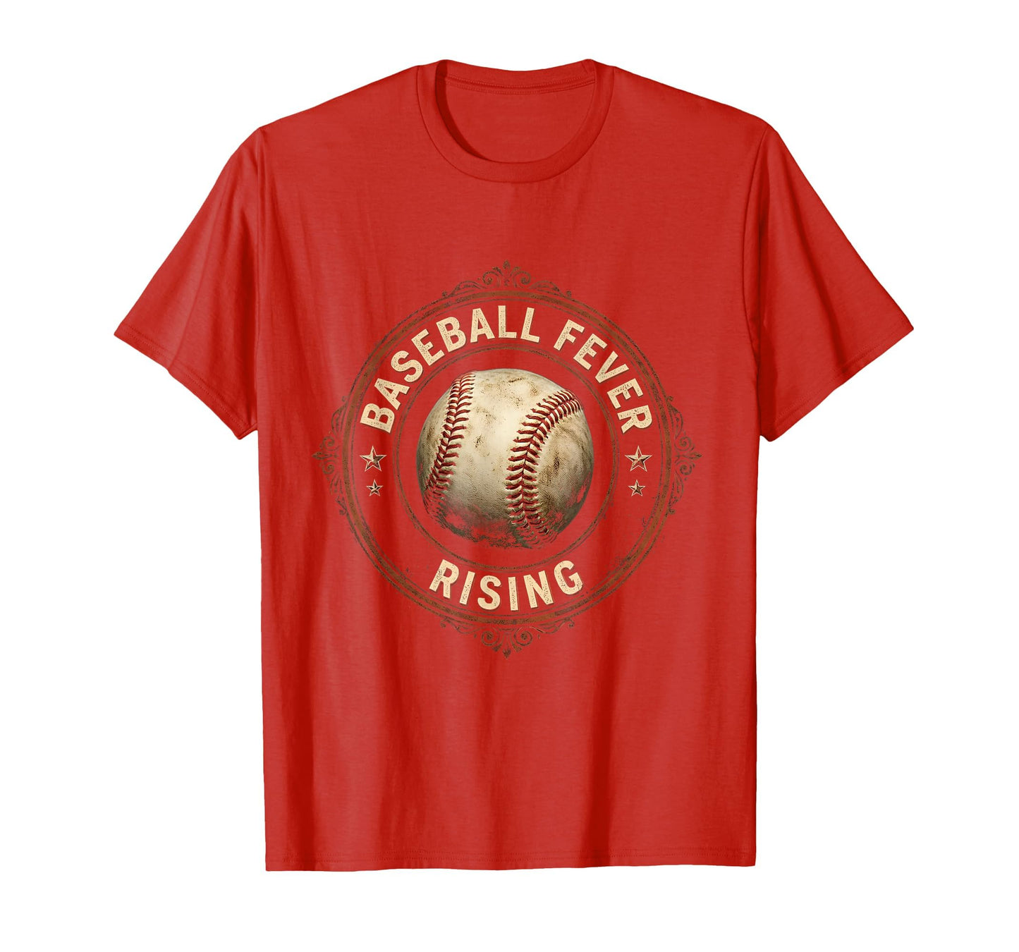 Baseball Fever Rising T-Shirt - Fun Novelty Design Men Women - T-Shirt, Sweatshirt, Hoodie