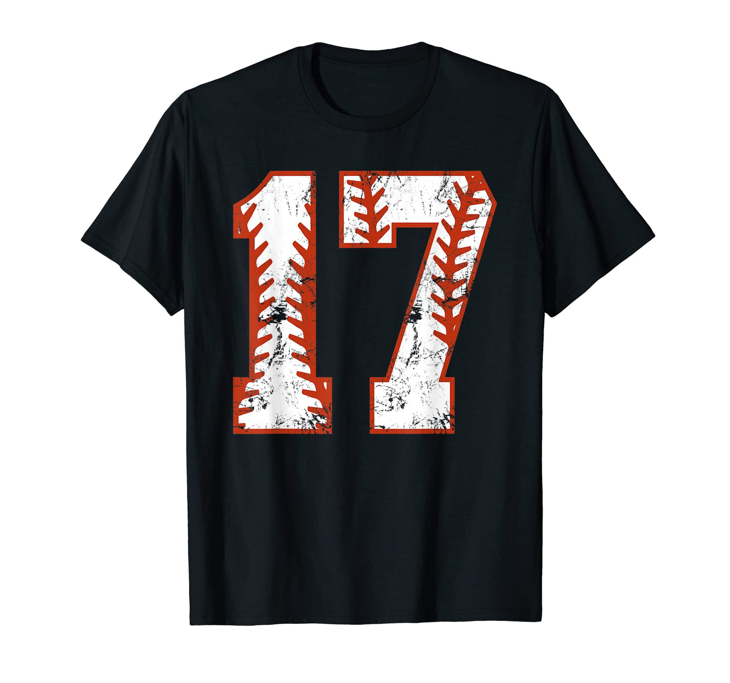 17Th Birthday Baseball Seventeen 17 T-Shirt - Graphic Print for Adults - T-Shirt, Sweatshirt, Hoodie