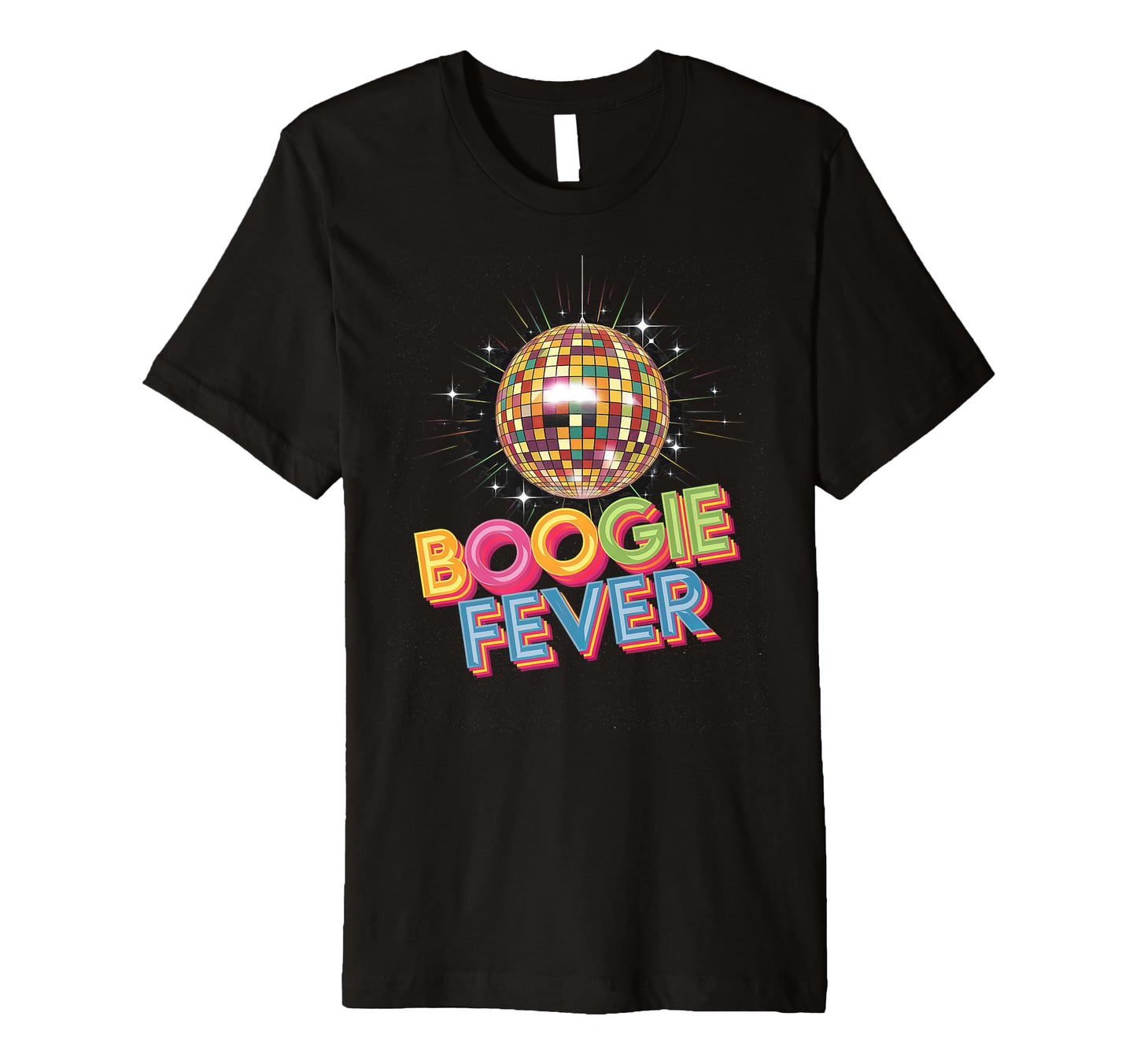 Disco Ball Boogie Fever Discoball T-Shirt - Custom Art Print Men Women - T-Shirt, Sweatshirt, Hoodie