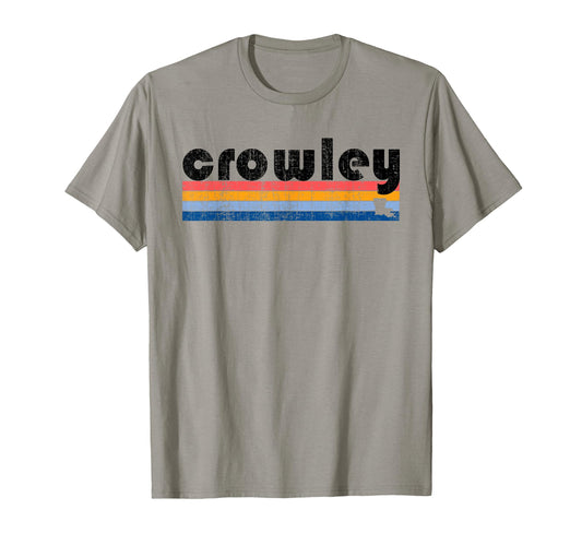 80S Crowley La T-Shirt - Trendy Graphic Unisex - T-Shirt, Sweatshirt, Hoodie