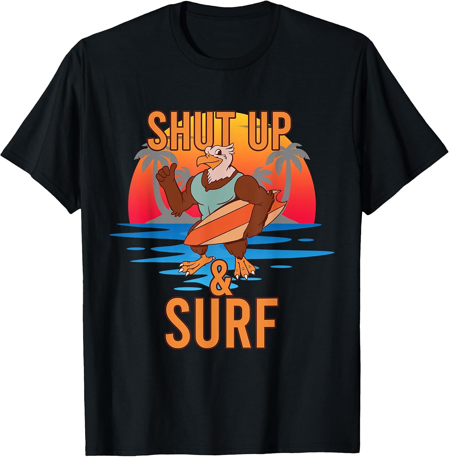 Surfer extreme summer outdoor activity ocean - Adult & Kids T-Shirts, Sweatshirts & Hoodies apparel design preview 1
