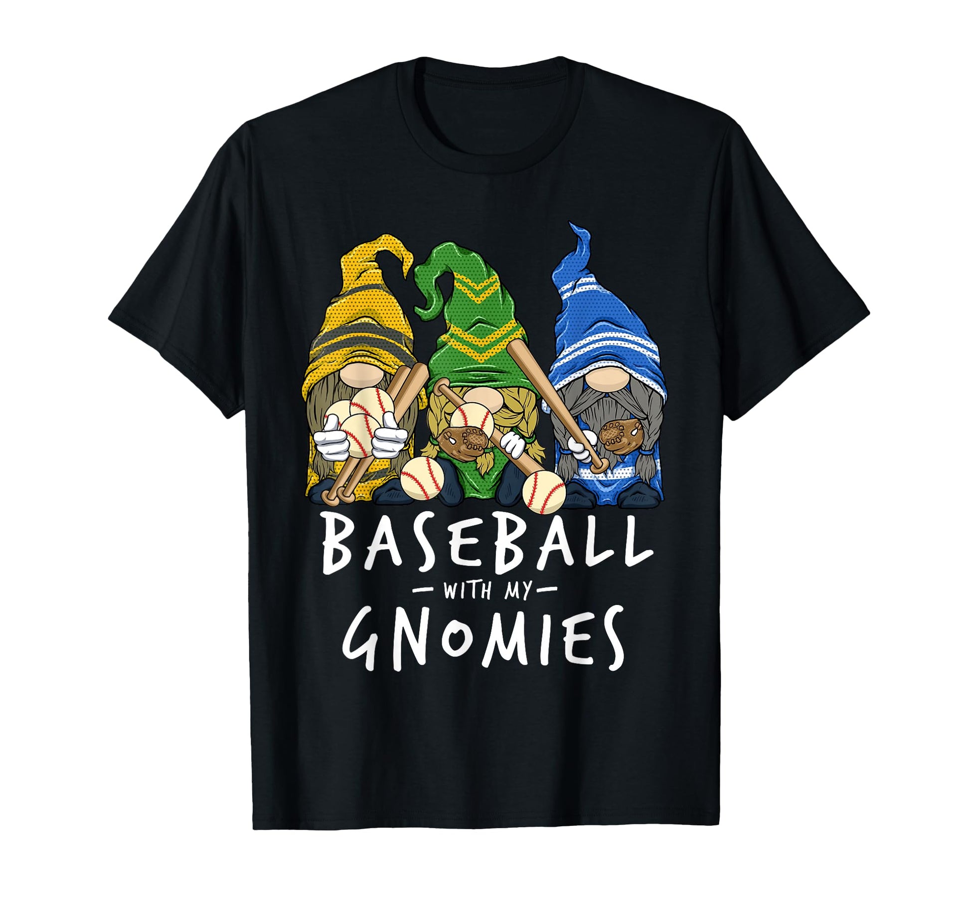 Baseball Gnomes Baseball My Gnomies T-Shirt - Aesthetic Graphic Unisex - T-Shirt, Sweatshirt, Hoodie