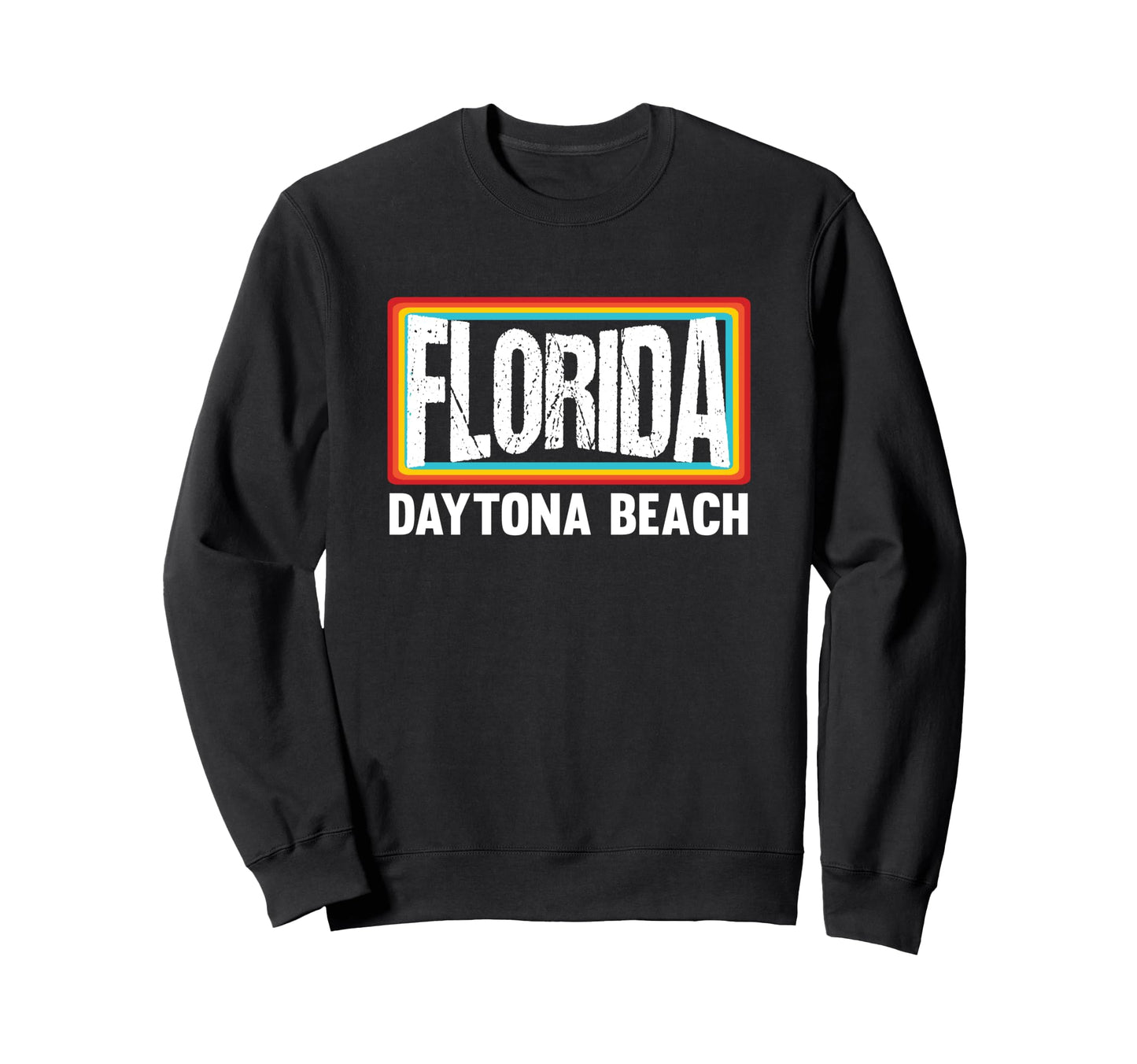 Daytona Beach Fl Authentic Art Daytona Sweatshirt - Unique Graphic Unisex - T-Shirt, Sweatshirt, Hoodie