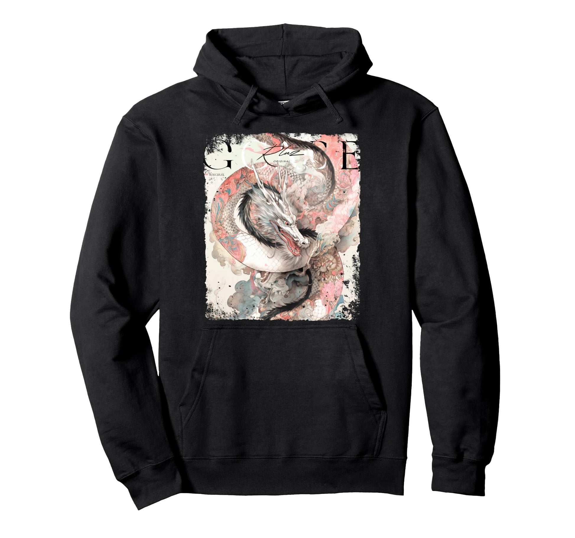 Aesthetic Dragon Streetwear Hoodie - Novelty Apparel Men Women - T-Shirt, Sweatshirt, Hoodie