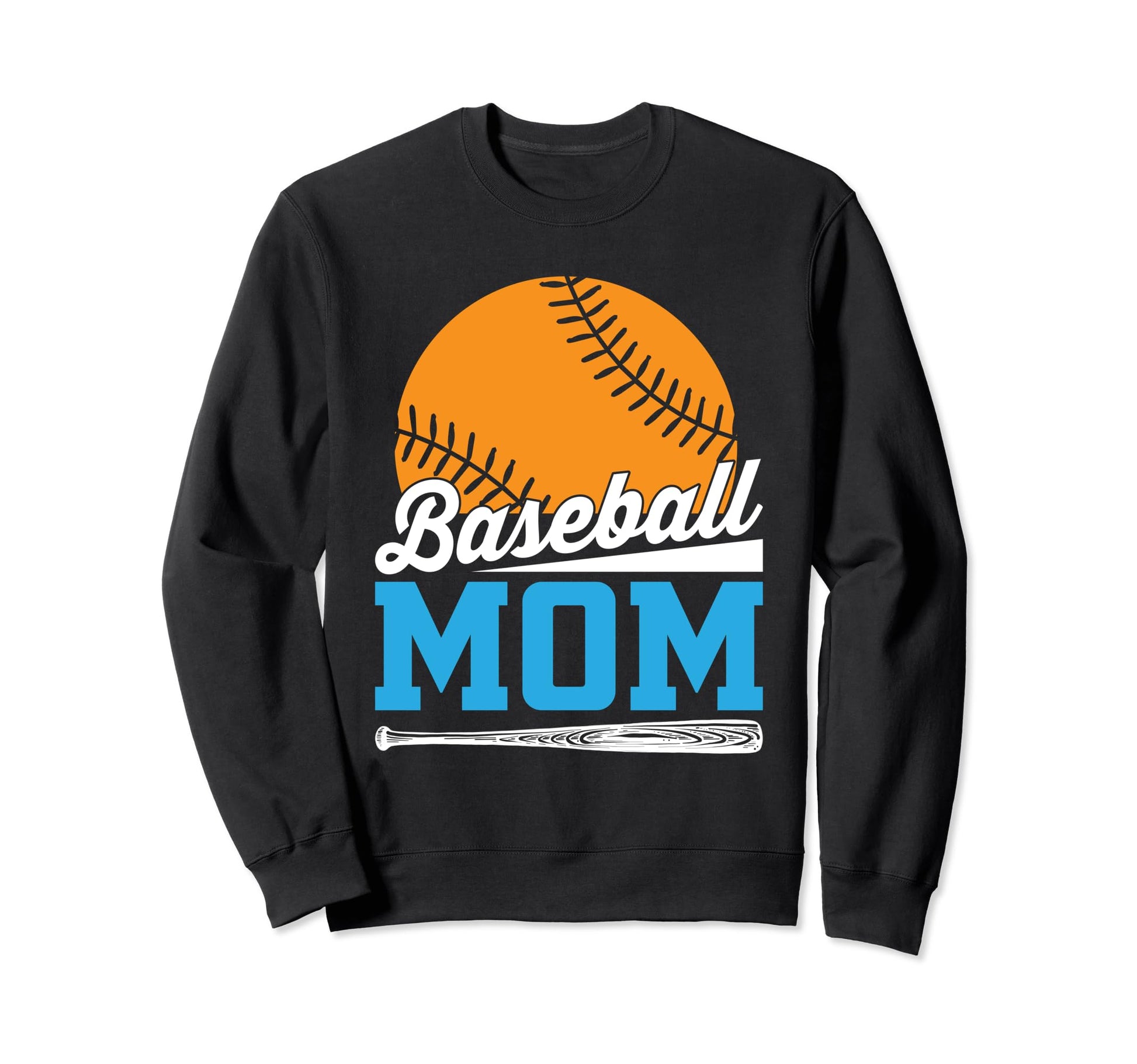 Baseball Mom Leopard Baseball Mama Sweatshirt - Aesthetic Graphic Unisex - T-Shirt, Sweatshirt, Hoodie