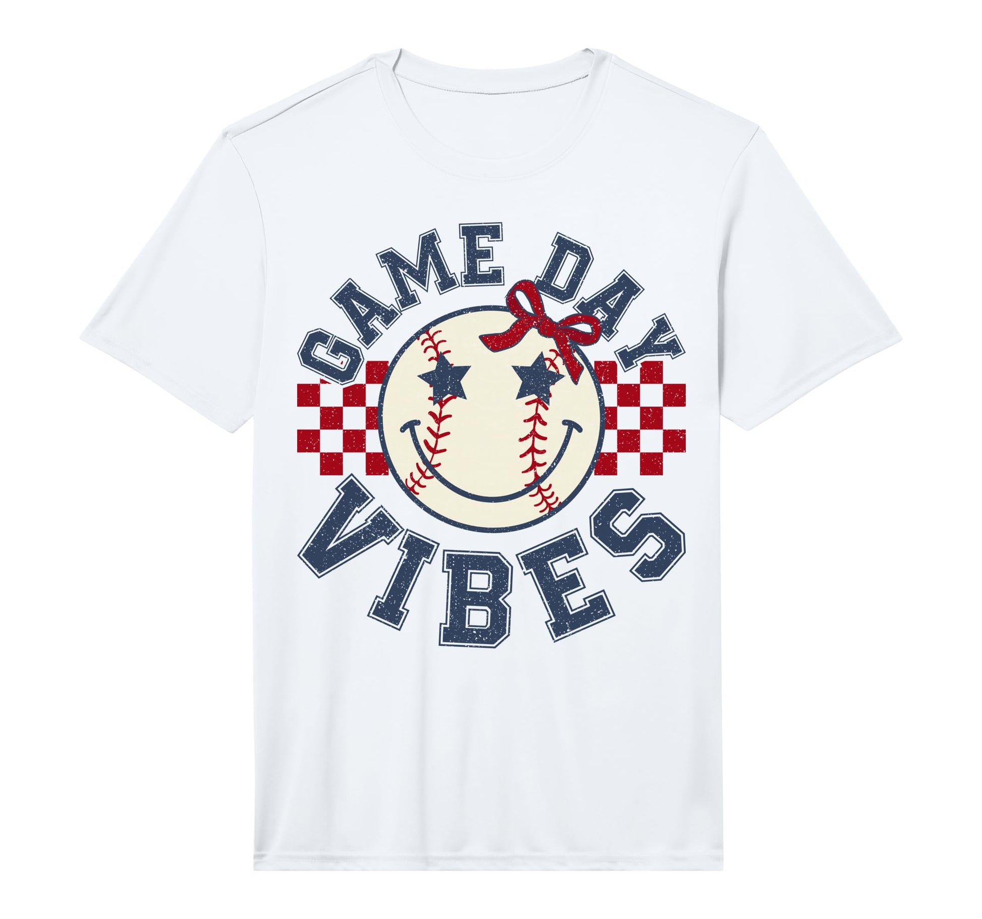 Game Day Vibes Baseball Coquette Bow T-Shirt - Unique Graphic Unisex - T-Shirt, Sweatshirt, Hoodie