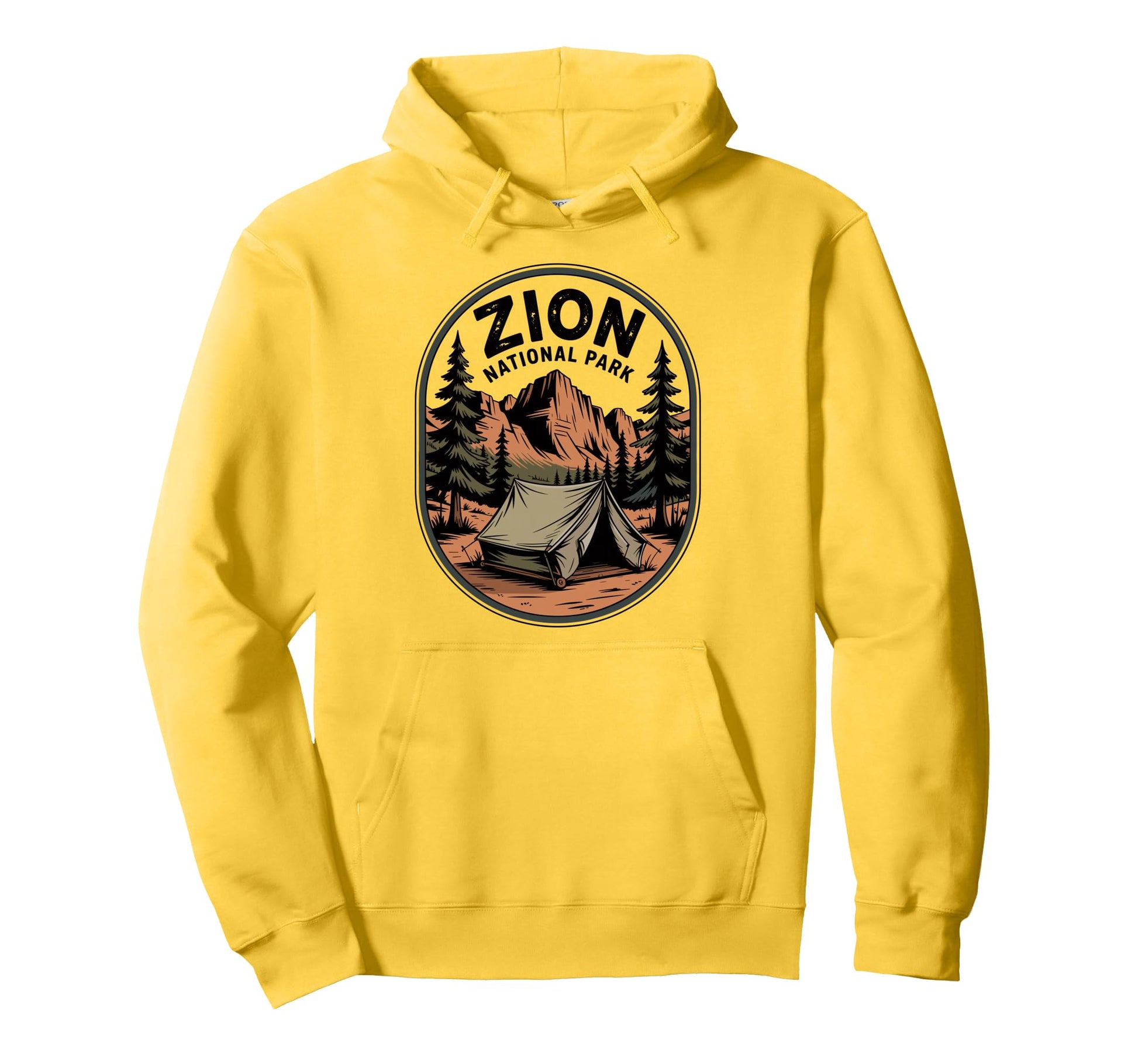 Zion Coordinates Utah National Park Hoodie - Unique Graphic Men Women - T-Shirt, Sweatshirt, Hoodie