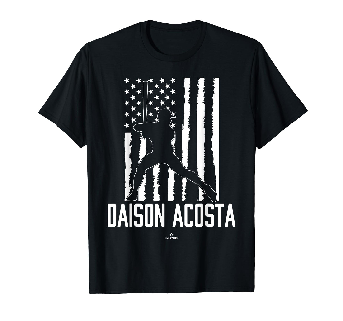 Distressed Flag Swing Daison Acosta T-Shirt - Custom Art Print Men Women - T-Shirt, Sweatshirt, Hoodie